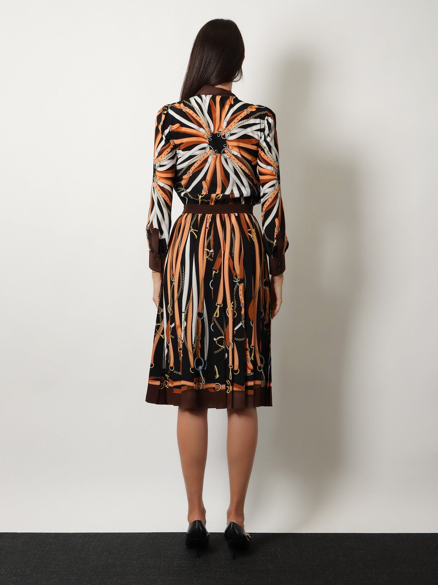 Gucci Chemisier silk dress