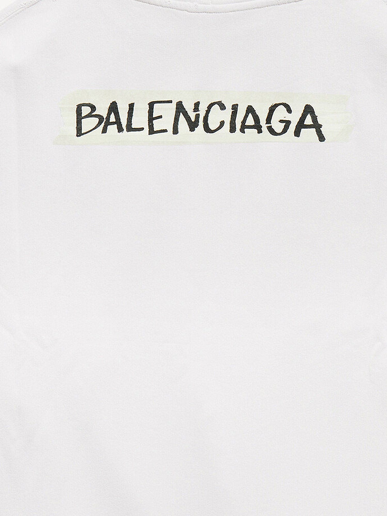 Balenciaga Over Zip-Up Hoodie cotton sweatshirt
