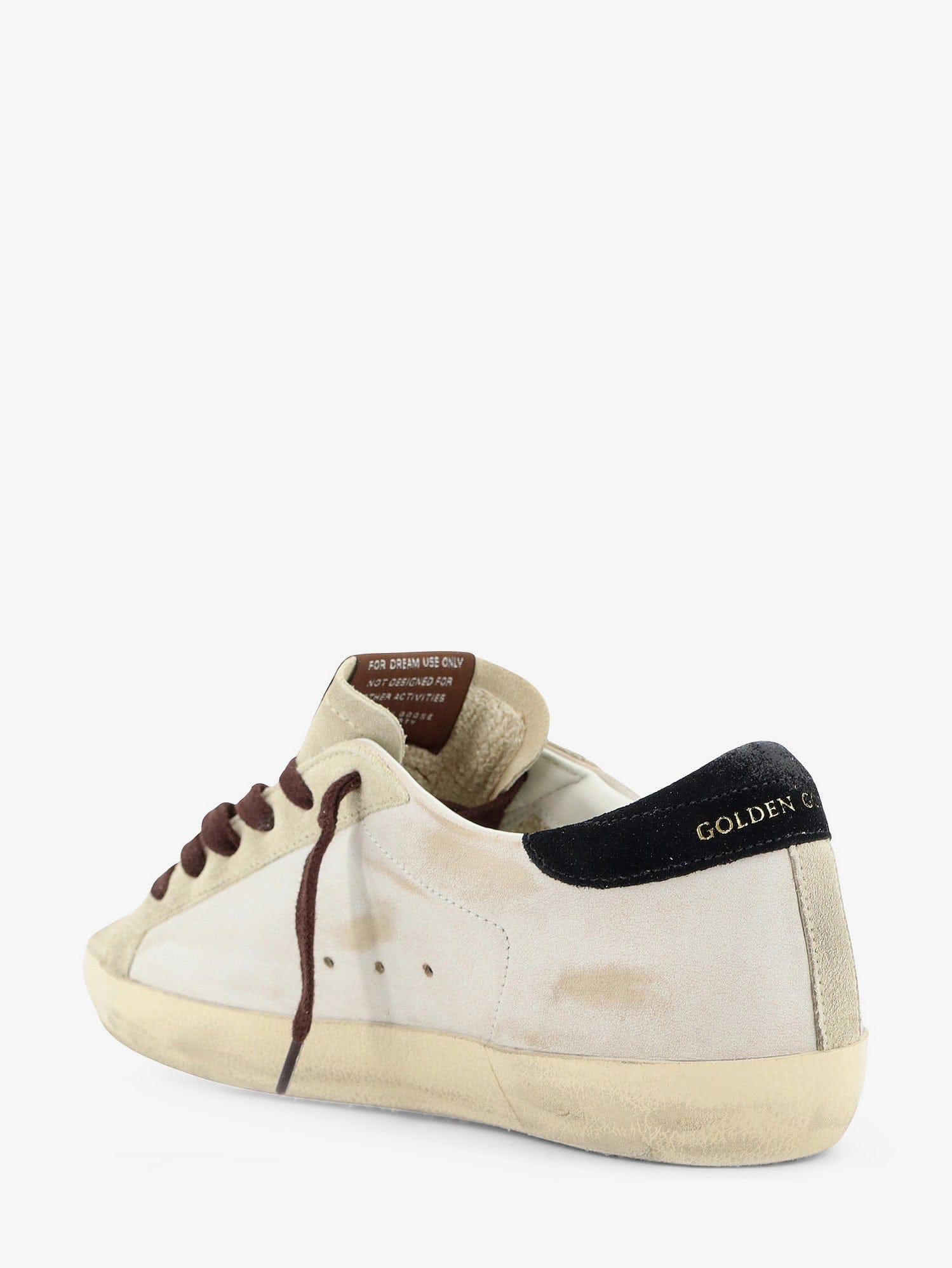 GOLDEN GOOSE DELUXE BRAND Super-star suede sneakers with iconic side logo