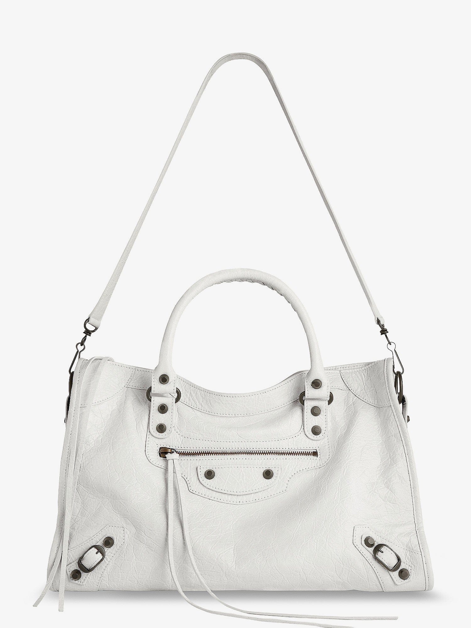 Balenciaga Le City Medium leather shoulder bag