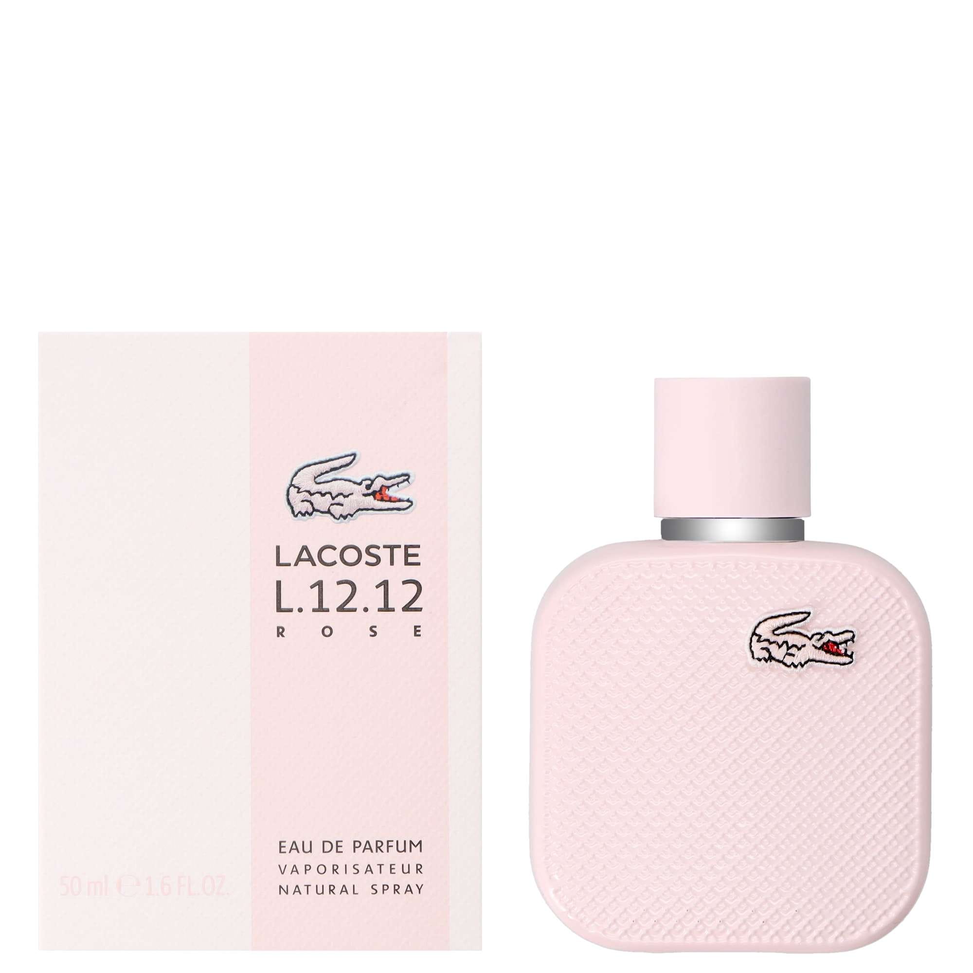 Lacoste L.12.12 Rose Eau de Parfum Spray 50ml
