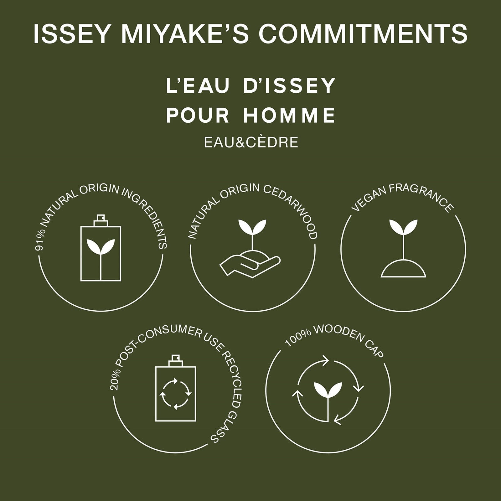 Issey Miyake L'Eau d'Issey Pour Homme Eau & Cèdre Eau de Toilette Intense Spray 100ml