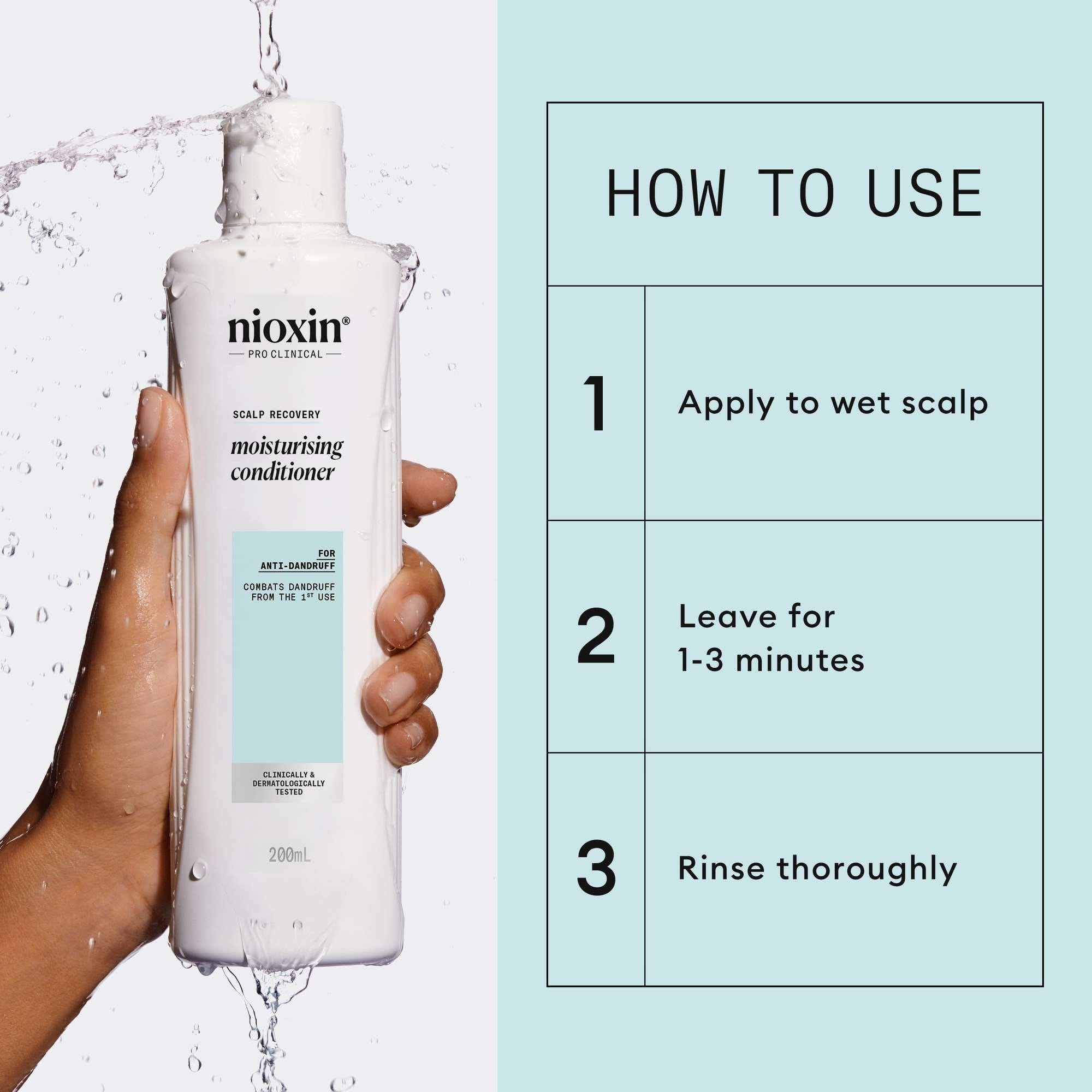 Nioxin Pro Clinical Scalp Recovery Conditioner for Itchy, Flaky Scalp 200ml