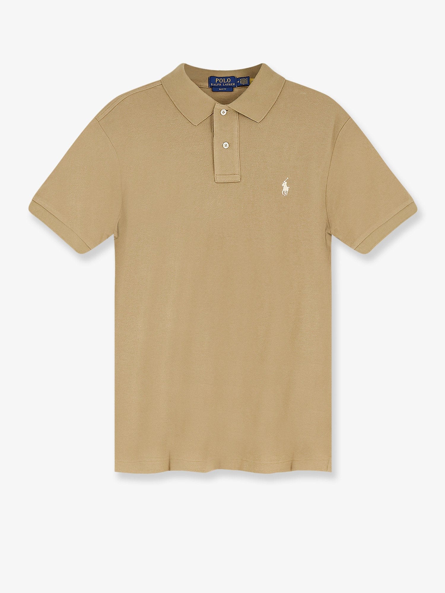 Polo Ralph Lauren Cotton polo shirt with frontal logo embroidery