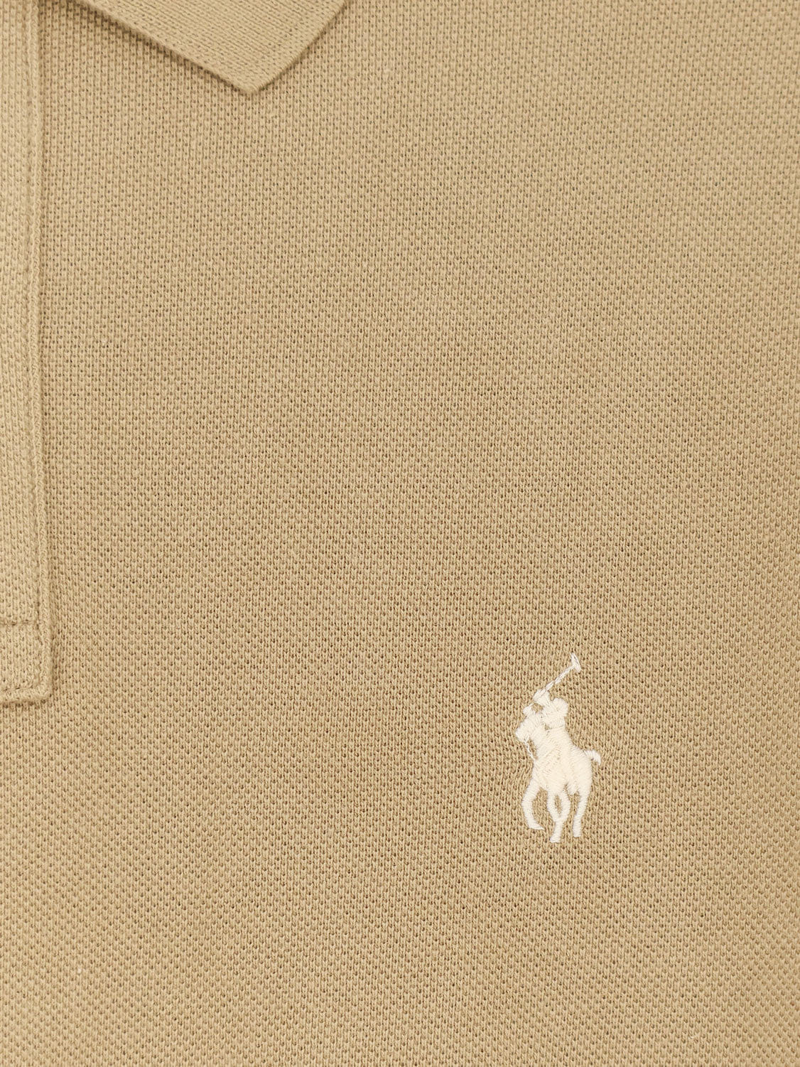 Polo Ralph Lauren Cotton polo shirt with frontal logo embroidery