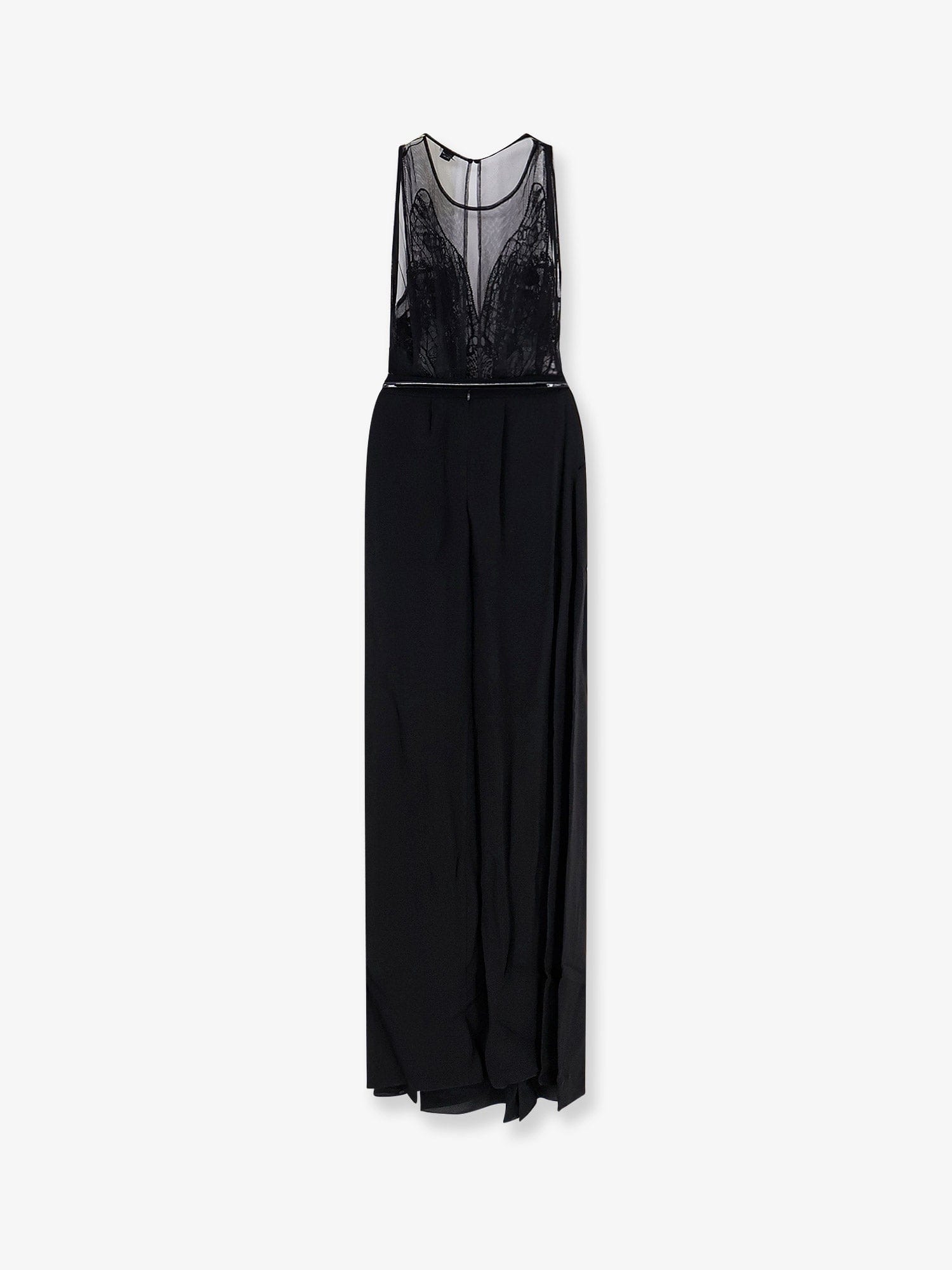 Elisabetta Franchi Red Carpet long dress with belt