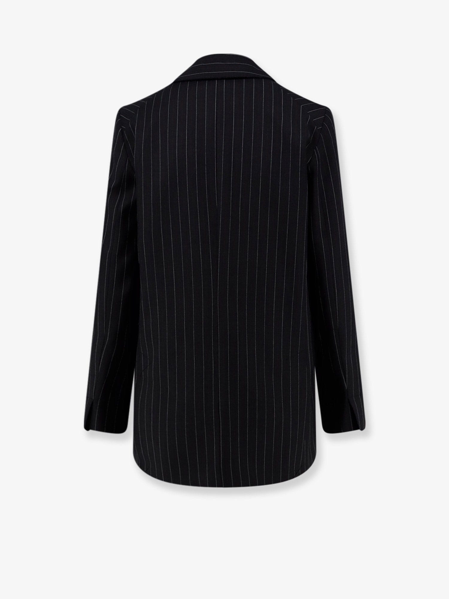 Semicouture Single-breasted virgin wool blend blazer