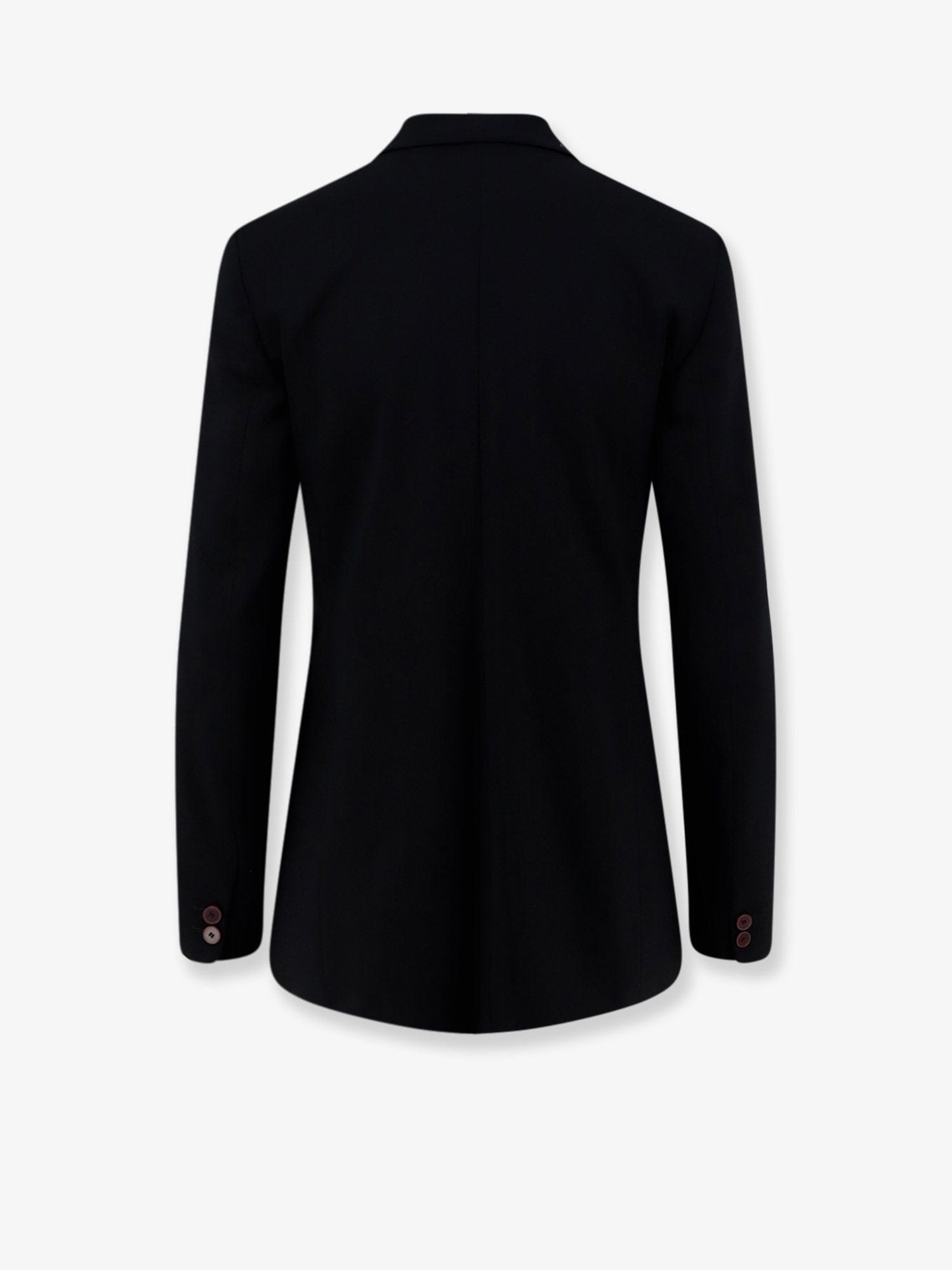 Alysi Single-breasted stretch virgin wool blazer
