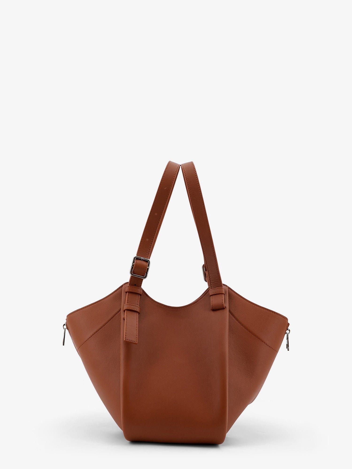 Loewe Hammock Flip leather handbag with front lettering logo