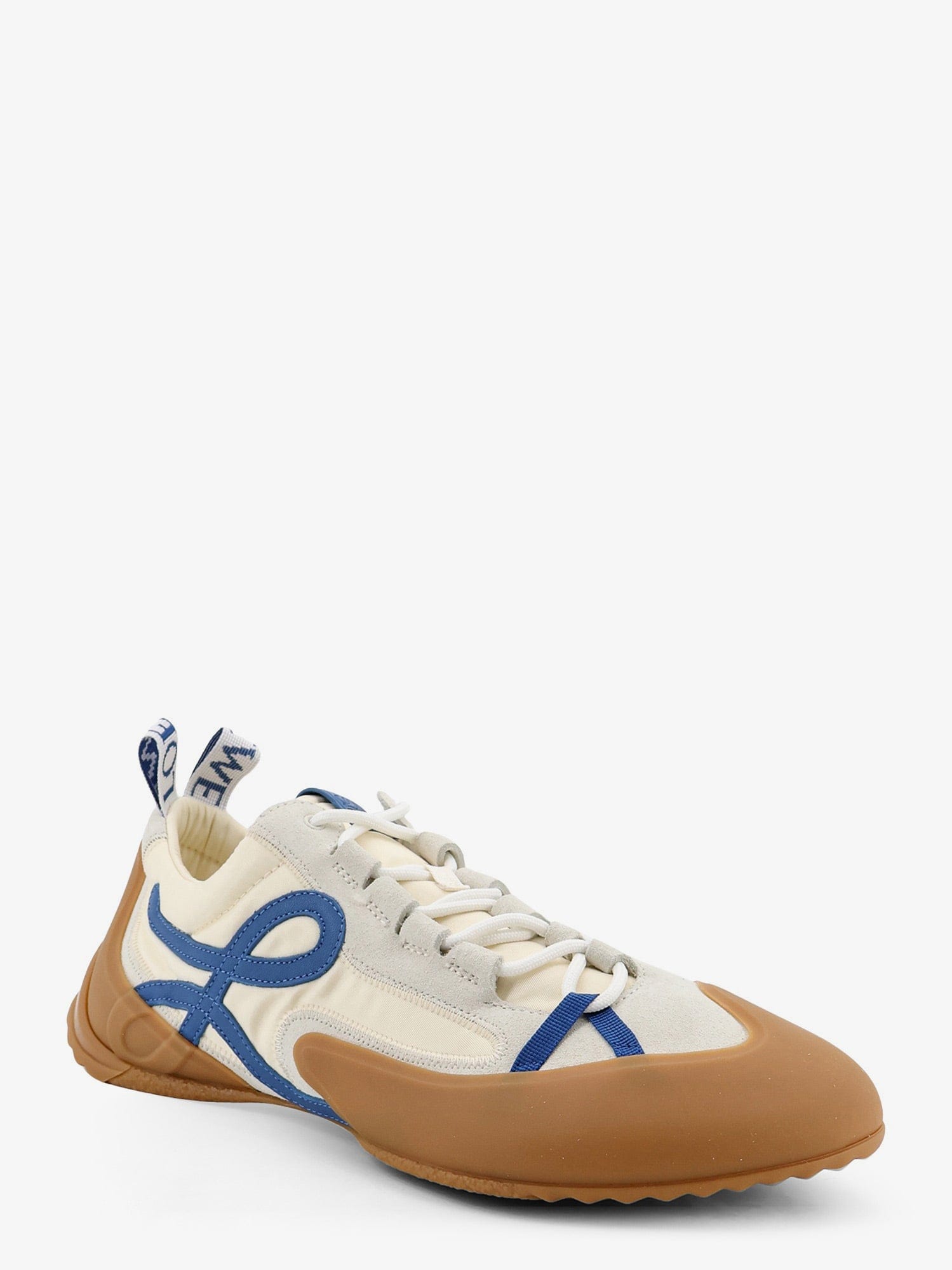 Loewe Grip nylon and suede sneakers with contrasting logo on the side