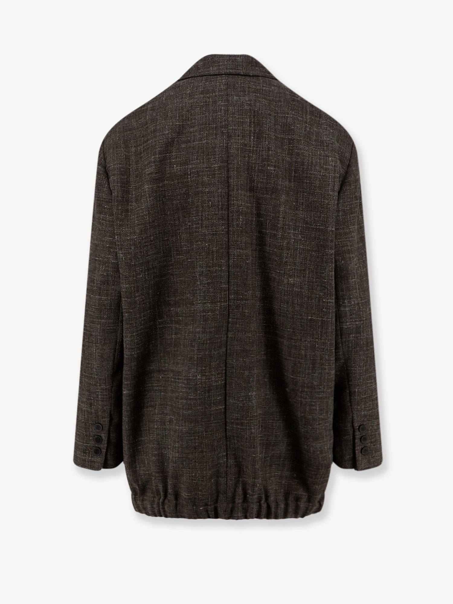Alysi Oversize wool and linen blend blazer