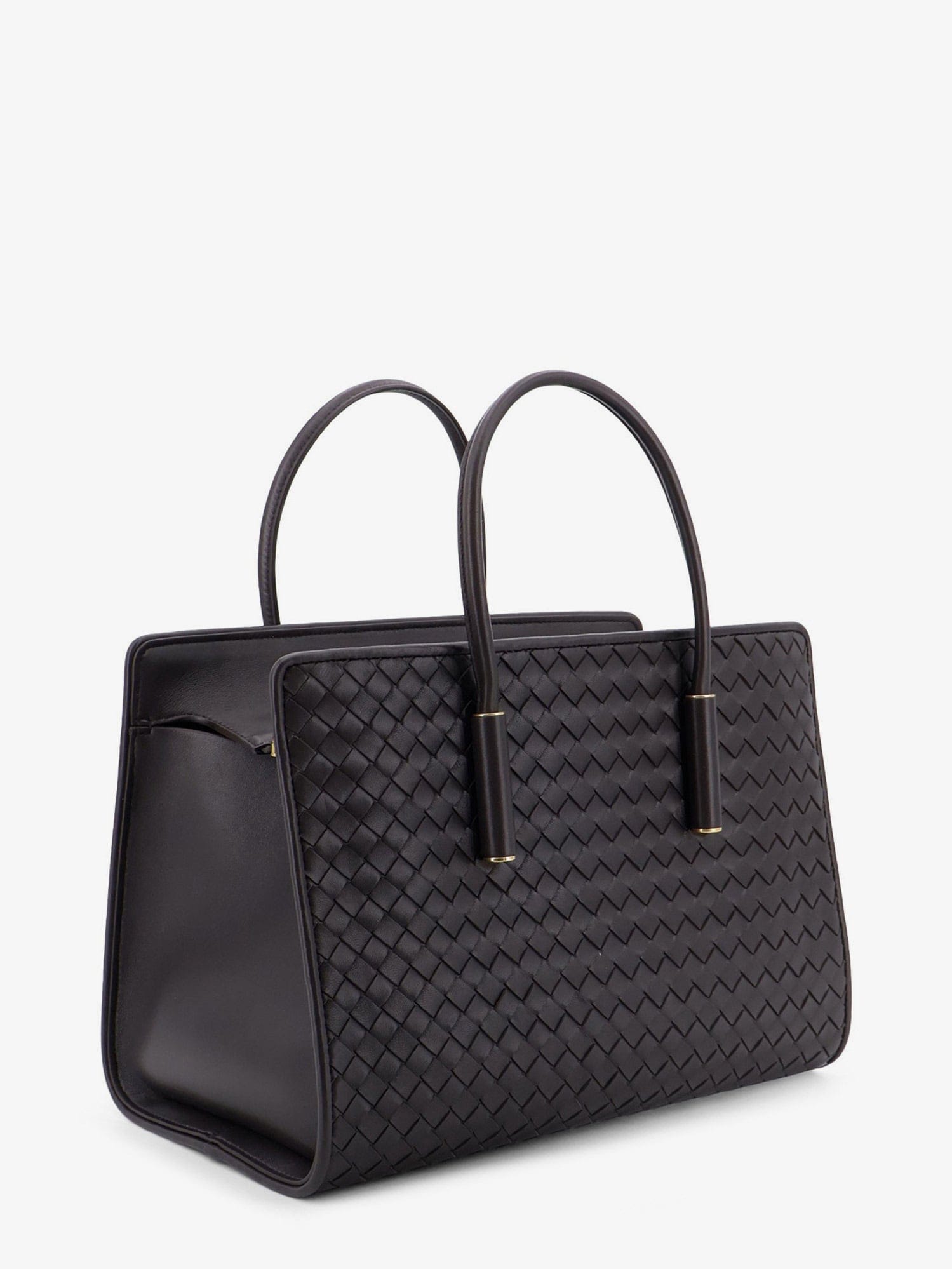 Bottega Veneta Barbara leather handbag with Intrecciato motif