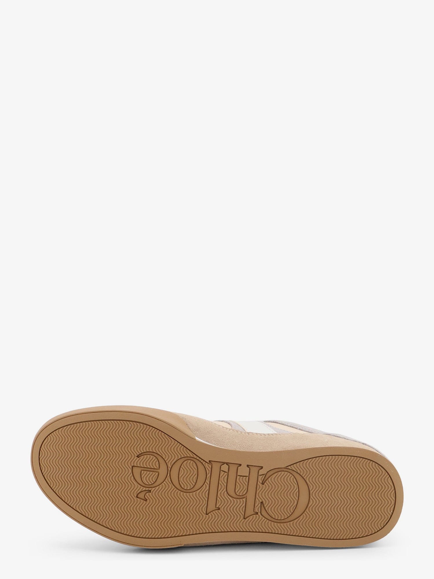 Chloe Kick suede sneakers with contrasting inserts
