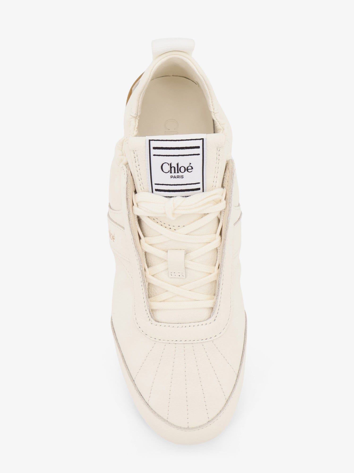 Chloe Kick leather sneakers with side logo