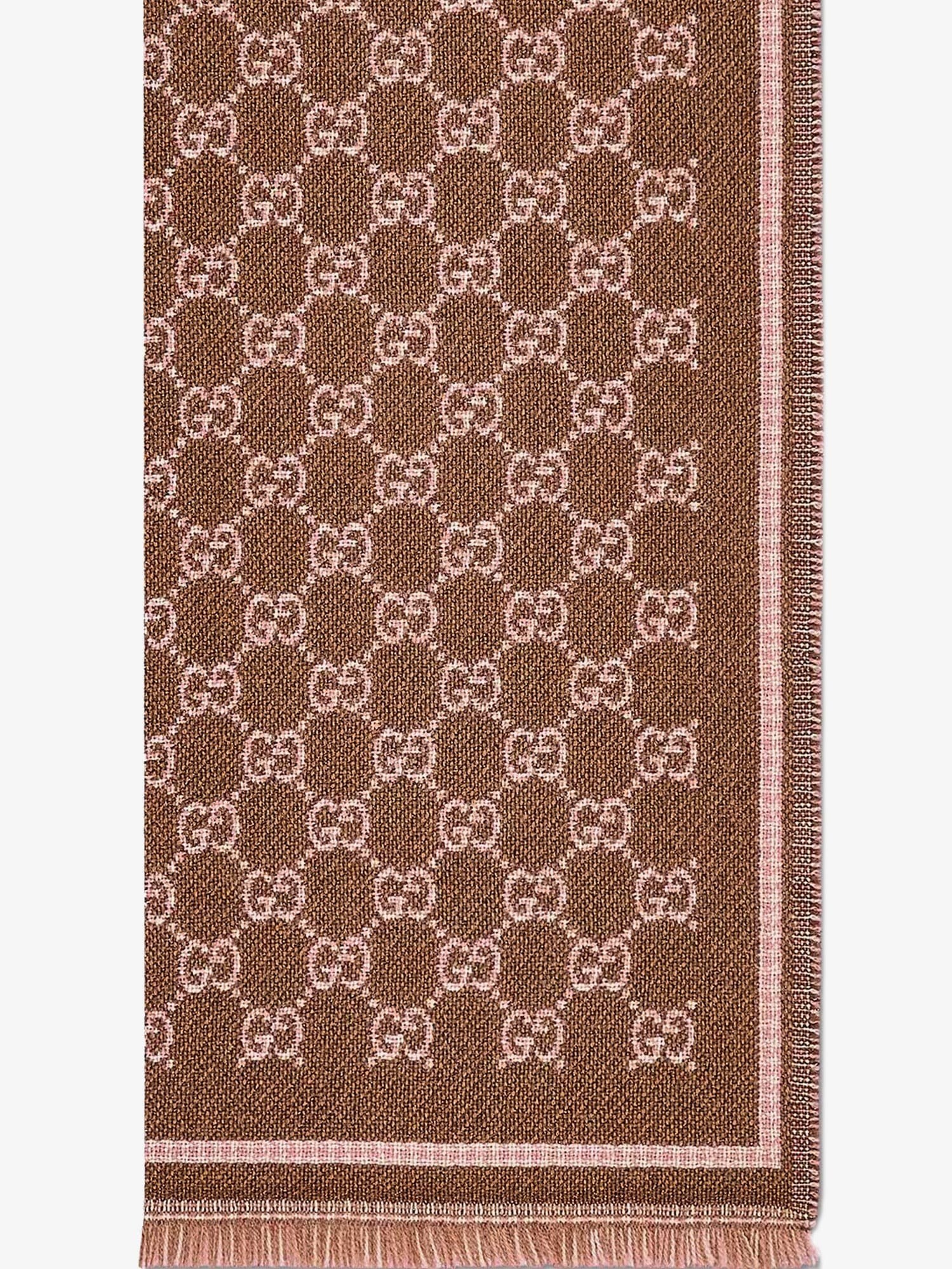 Gucci Wool scarf with GG motif