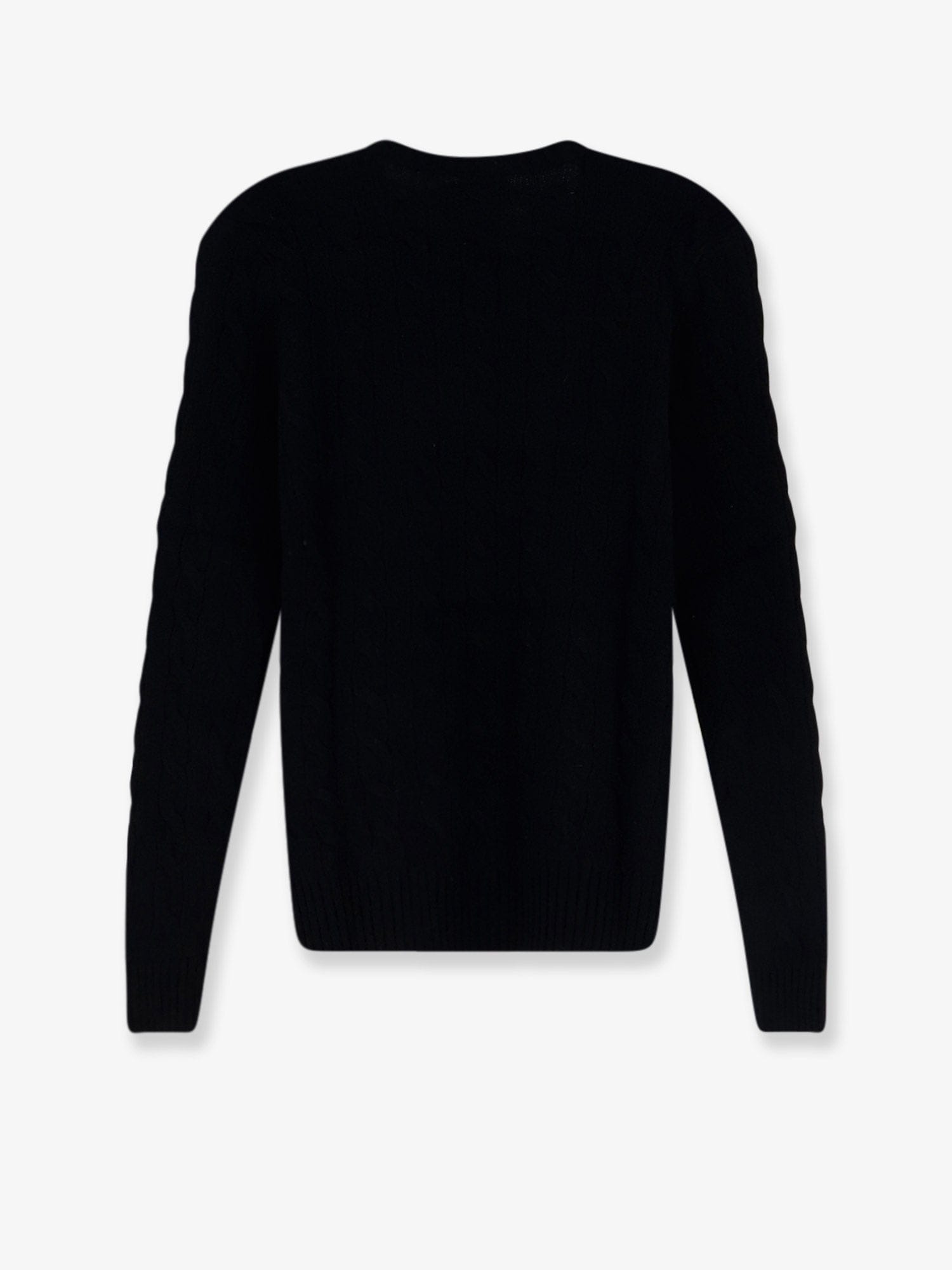 Polo Ralph Lauren Wool and cashmere blend sweater with embroidered logo on the front