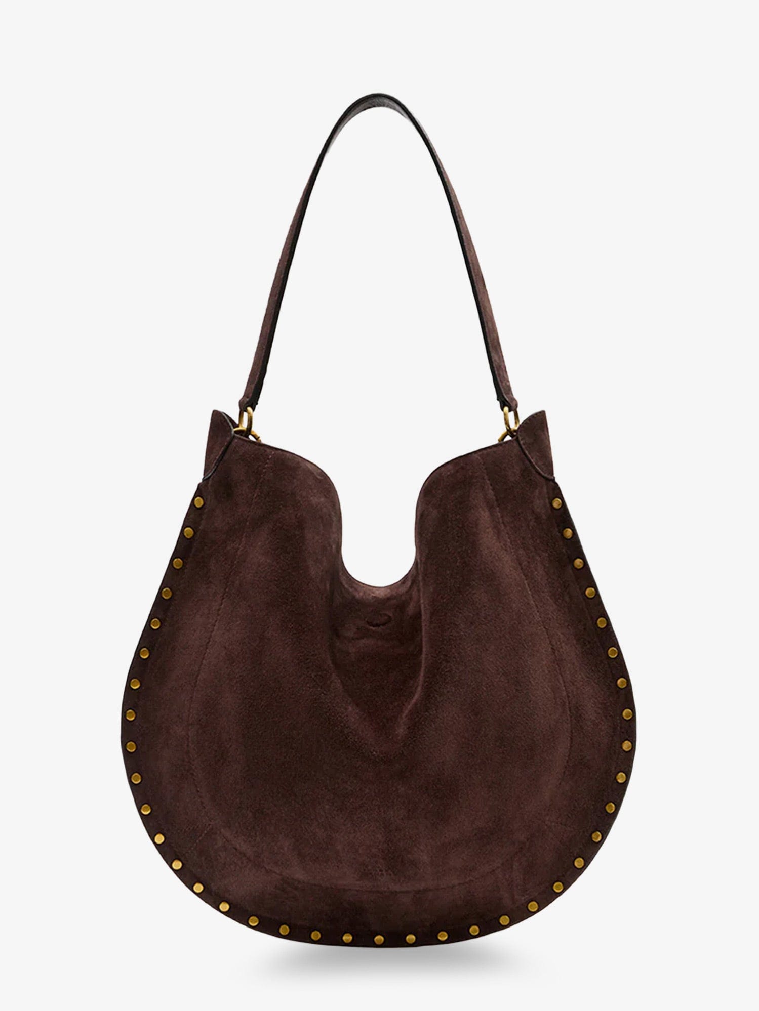 ISABEL MARANT Oskan Hobo Suede Shoulder Bag