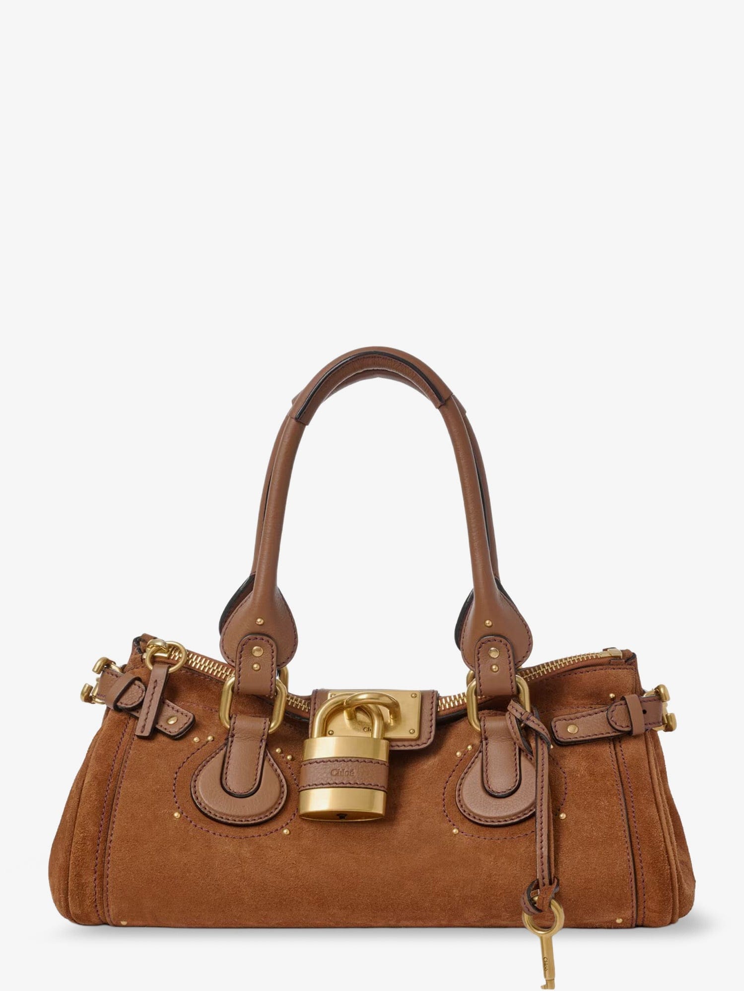 Chloe Paddington suede shoulder bag