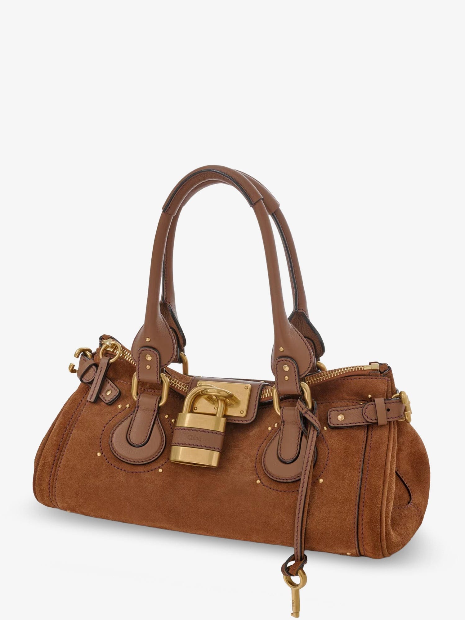 Chloe Paddington suede shoulder bag