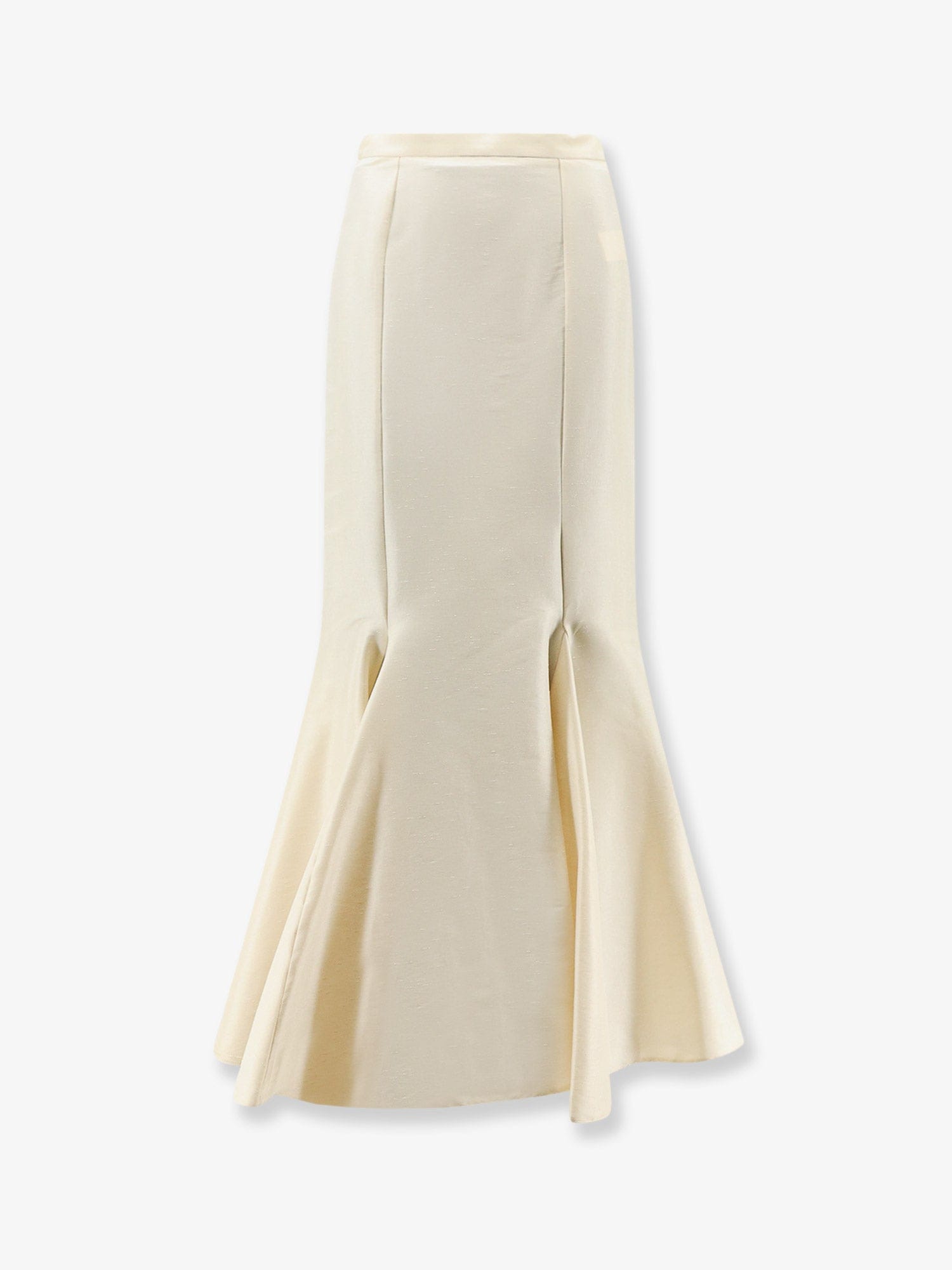 ACTUALEE Shantung long skirt