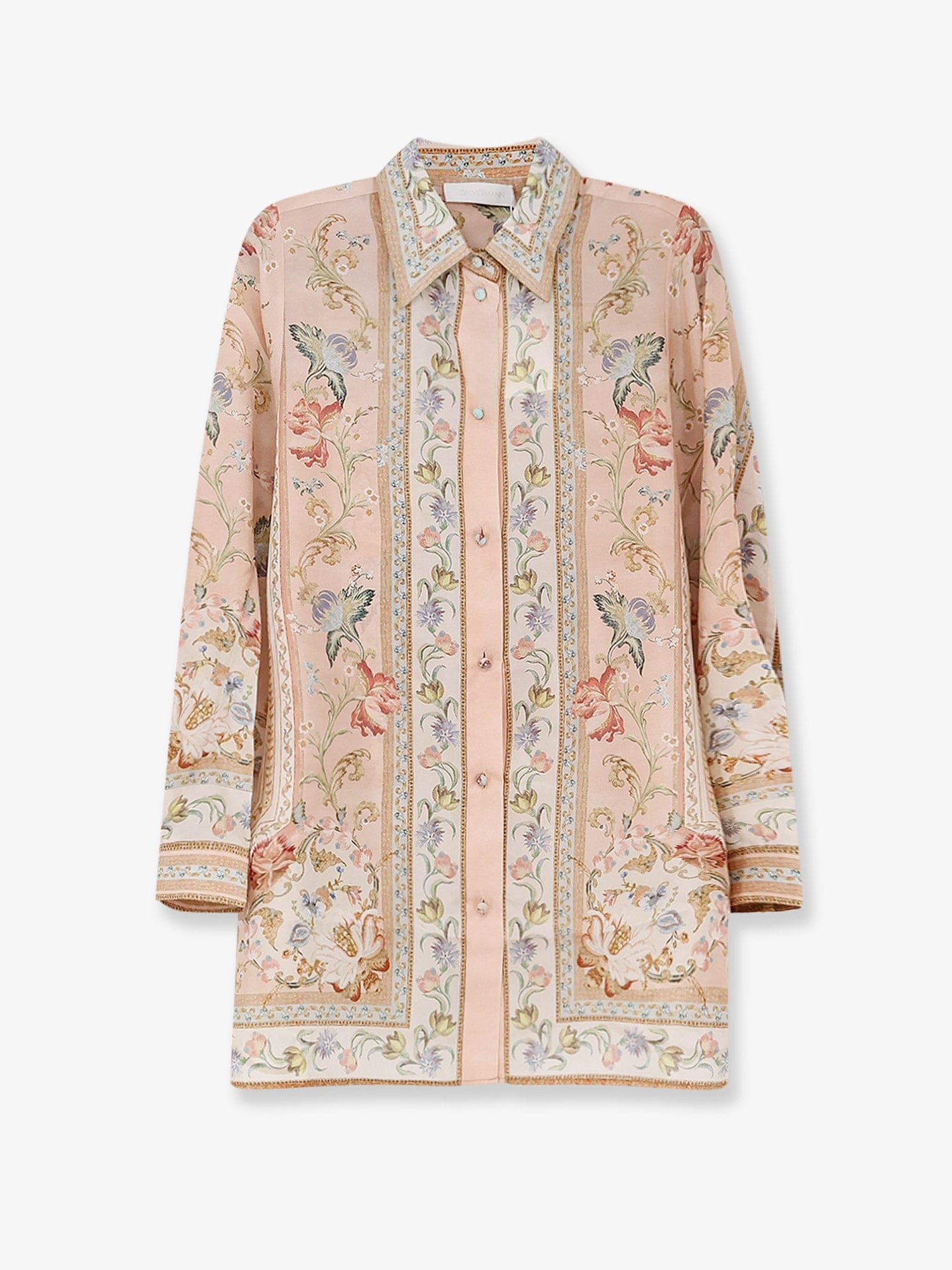 ZIMMERMANN Roselight silk shirt