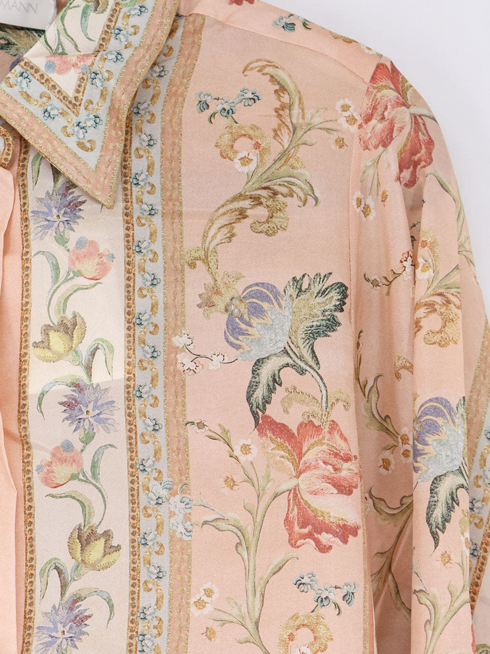 ZIMMERMANN Roselight silk shirt