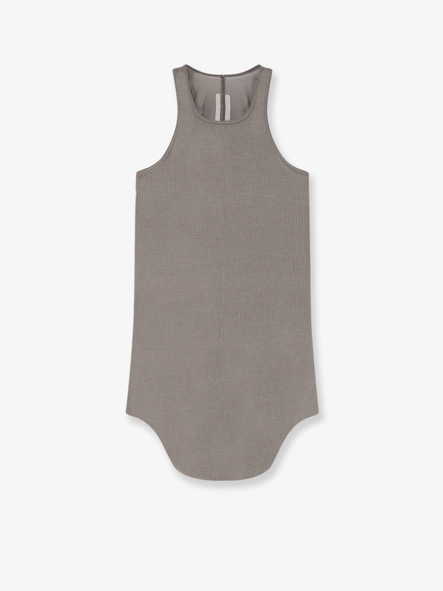 Rick Owens Tower cotton and silk blend tank top