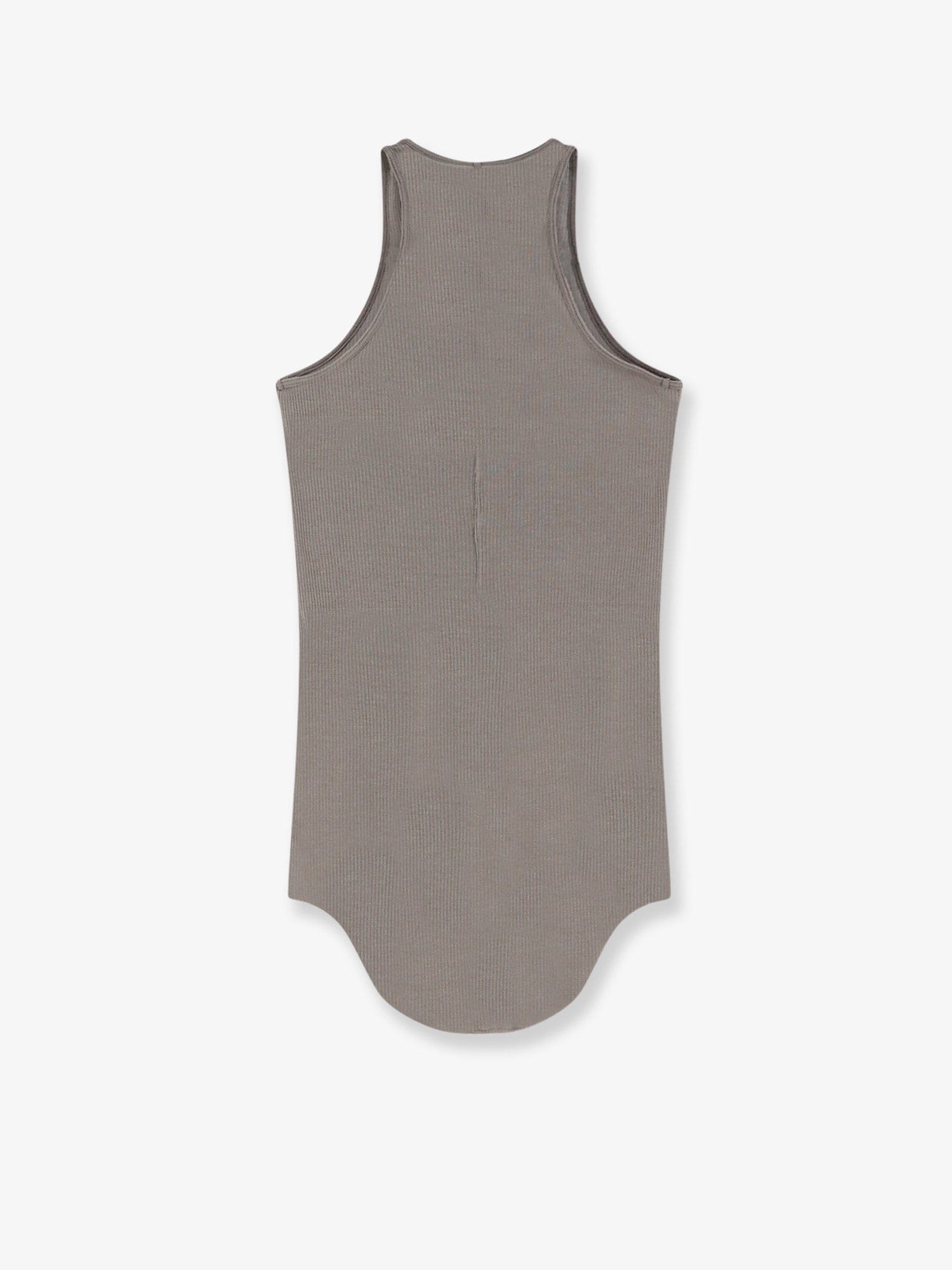 Rick Owens Tower cotton and silk blend tank top