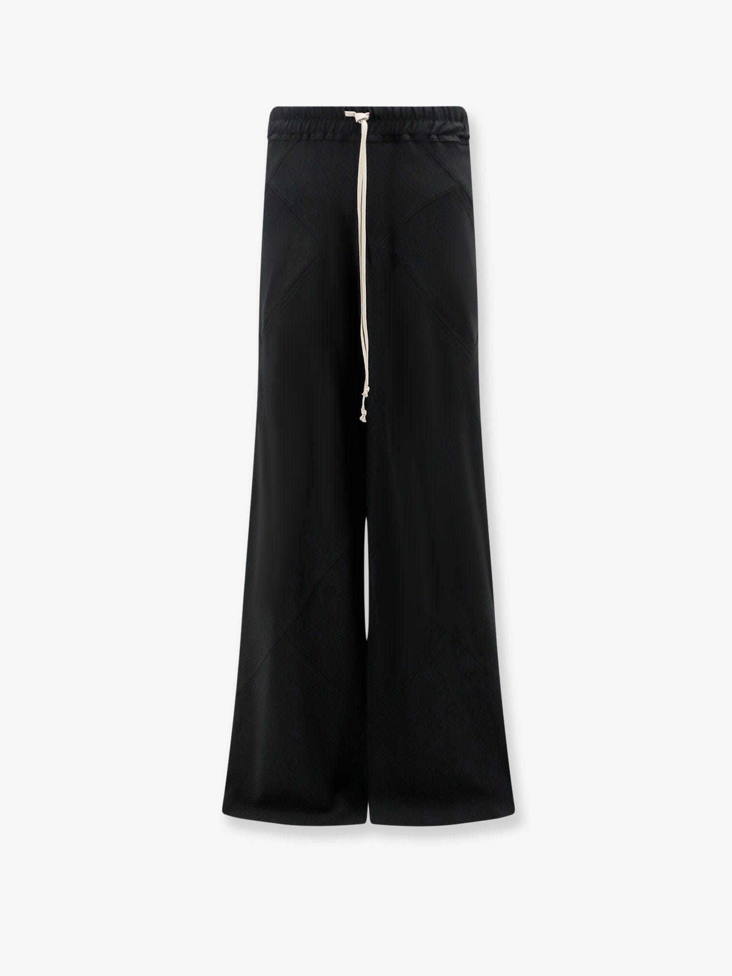 Rick Owens Bias viscose and silk trousers