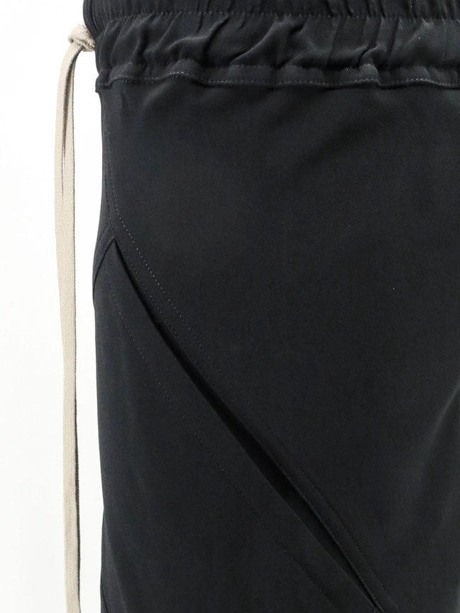 Rick Owens Bias viscose and silk trousers