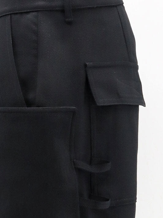 Rick Owens Stefan Cargo Wool Trousers
