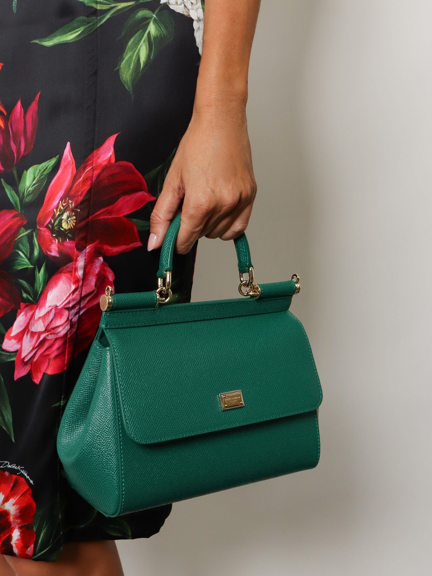 Dolce & Gabbana Sicily leather crossbody bag