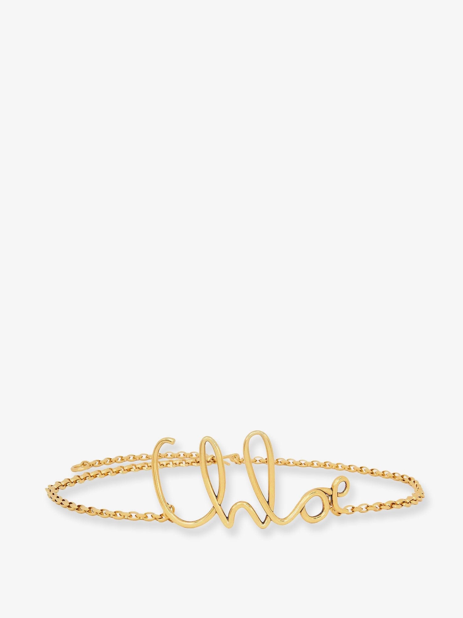 Chloé Iconic brass belt