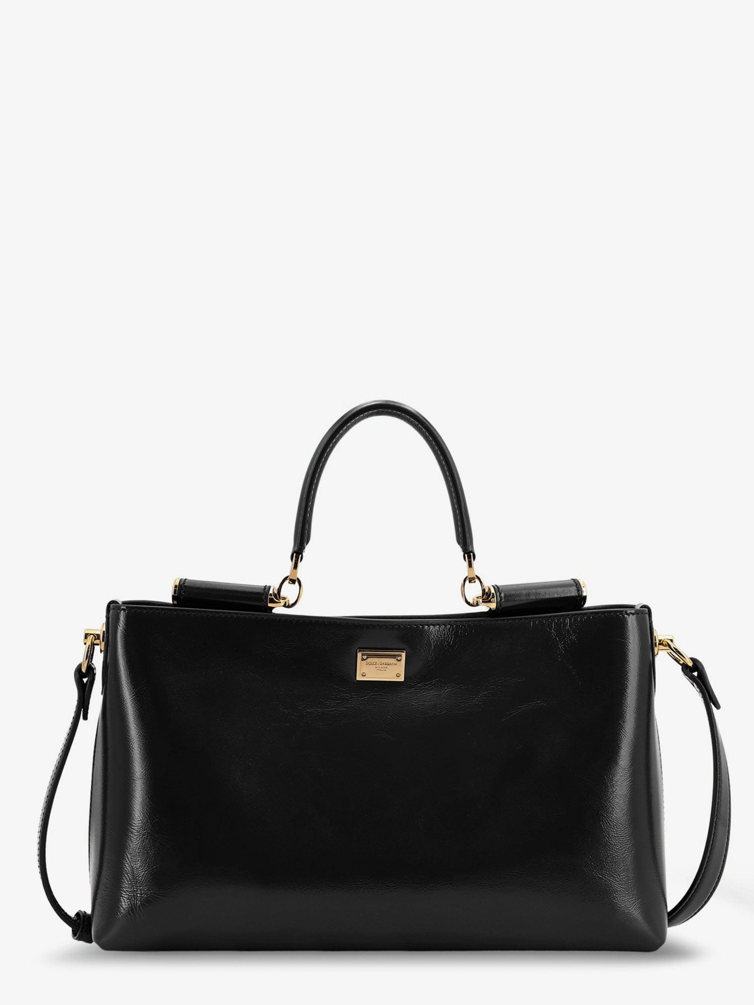 Dolce & Gabbana Vittoria Leather Shoulder Bag