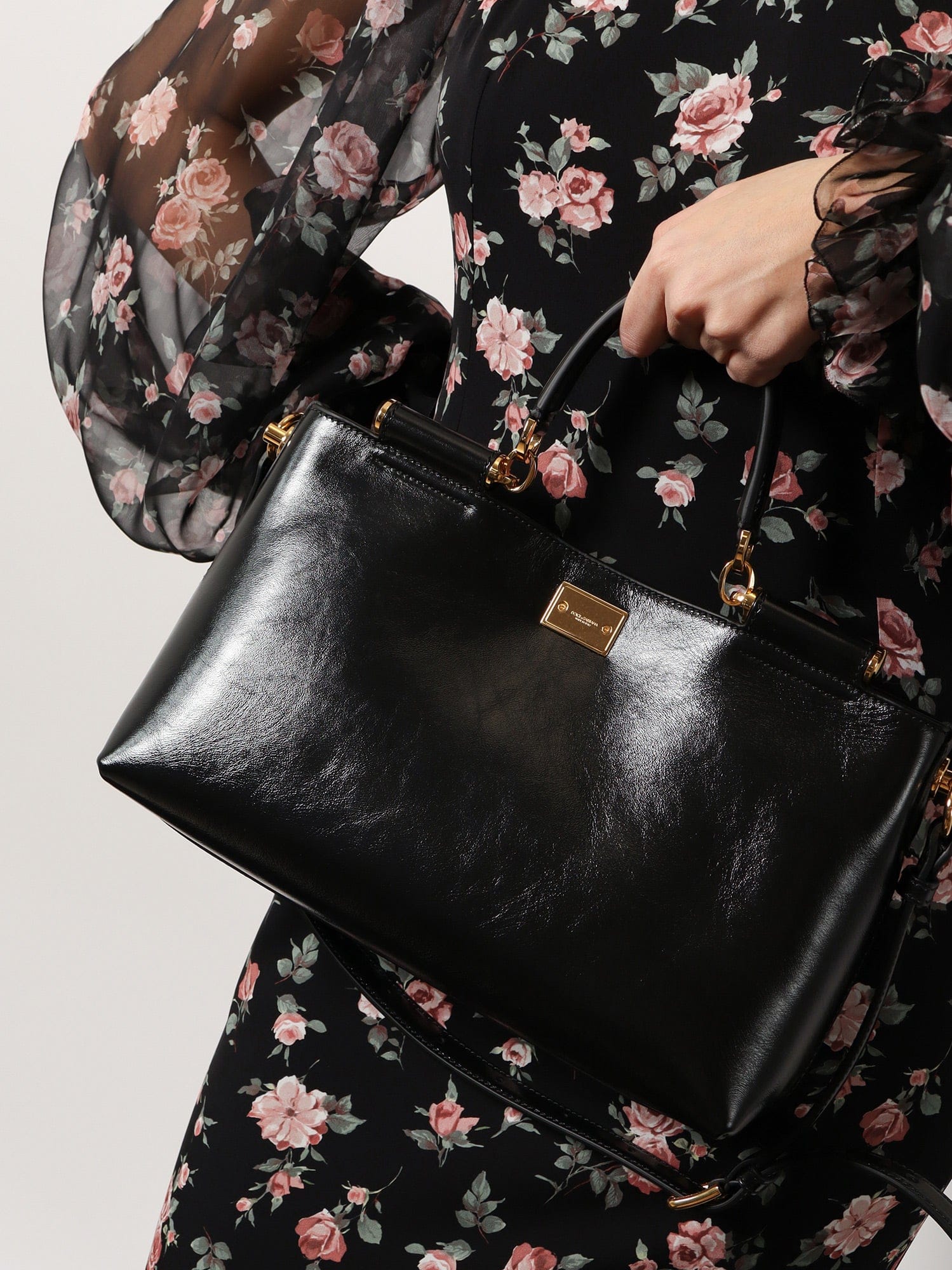 Dolce & Gabbana Vittoria Leather Shoulder Bag