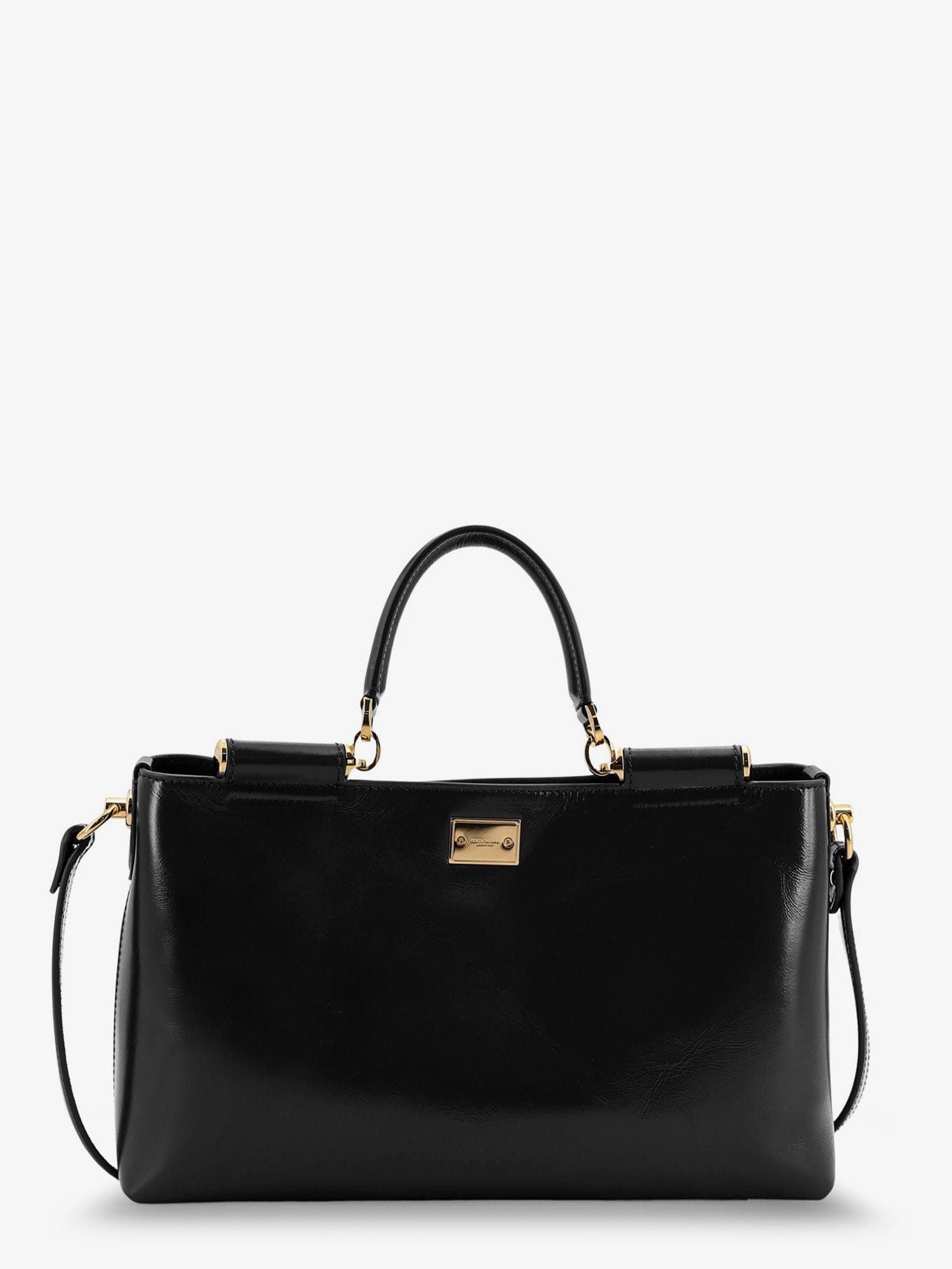 Dolce & Gabbana Vittoria Leather Shoulder Bag