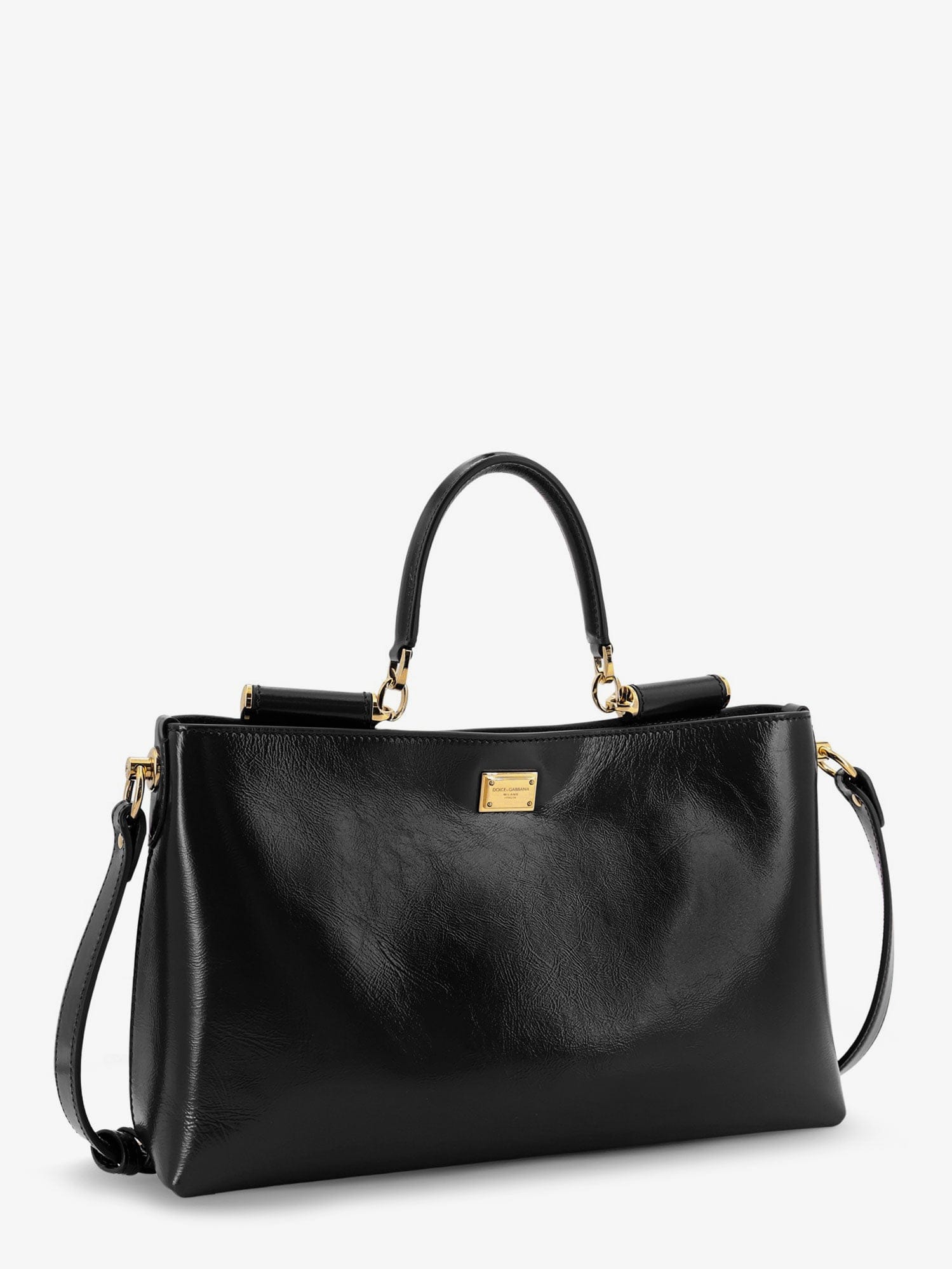 Dolce & Gabbana Vittoria Leather Shoulder Bag