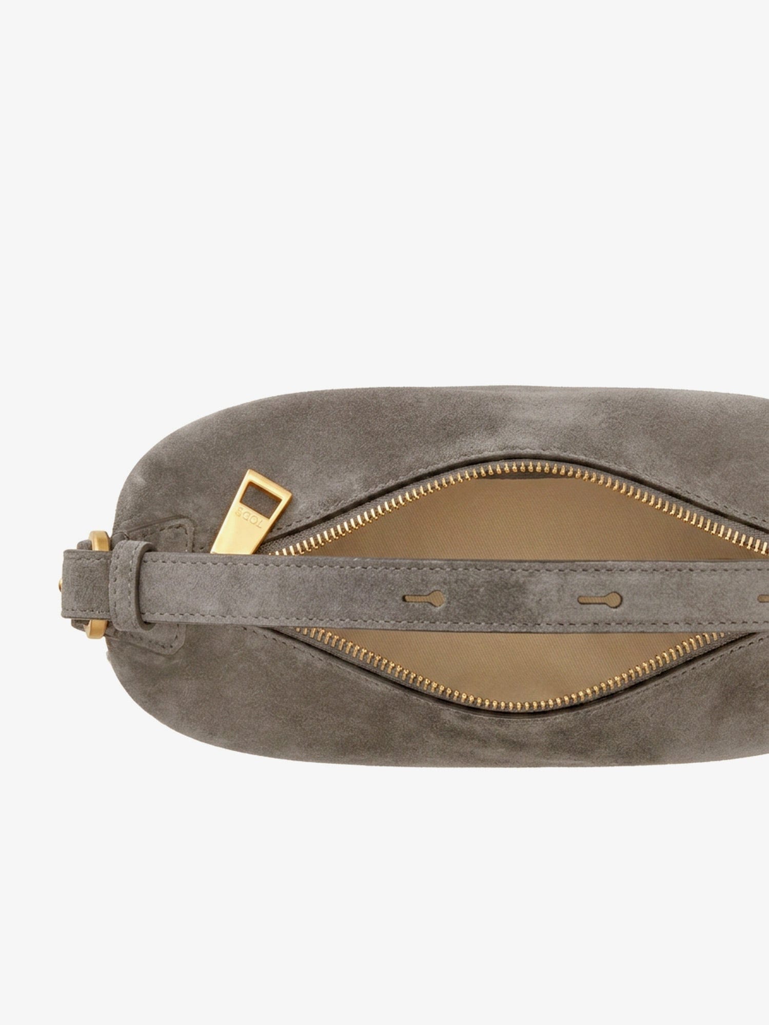 Tod's Mini Bag Metal Dots suede crossbody bag