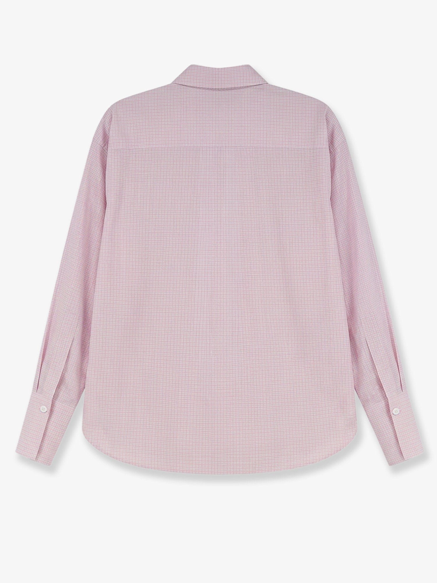 The Attico Cotton shirt with front embroidered logo