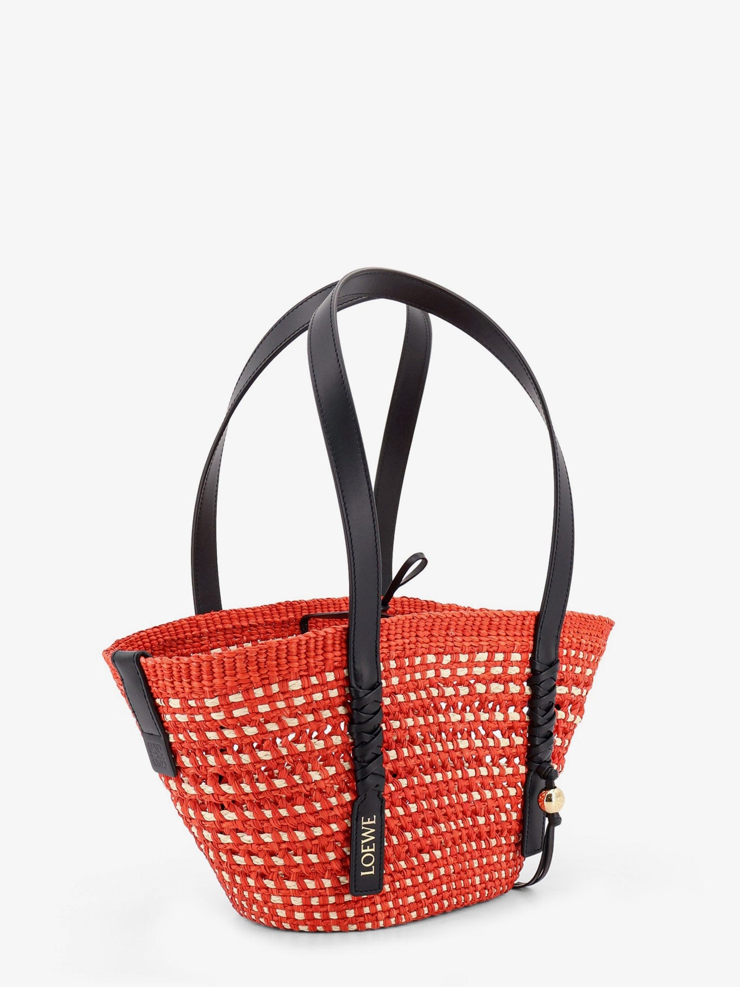 Loewe Paula's Ibiza -Braid Basket Small Small Iraca Palm Leaf Shoulder Bag