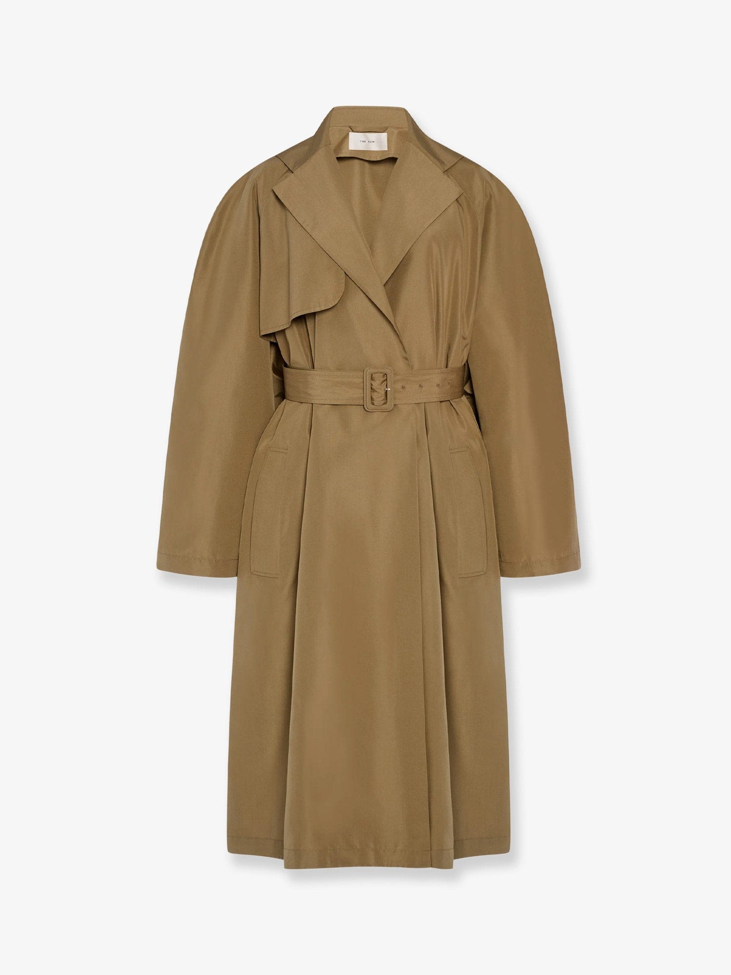 The Row Amapola ultrafine silk trench coat
