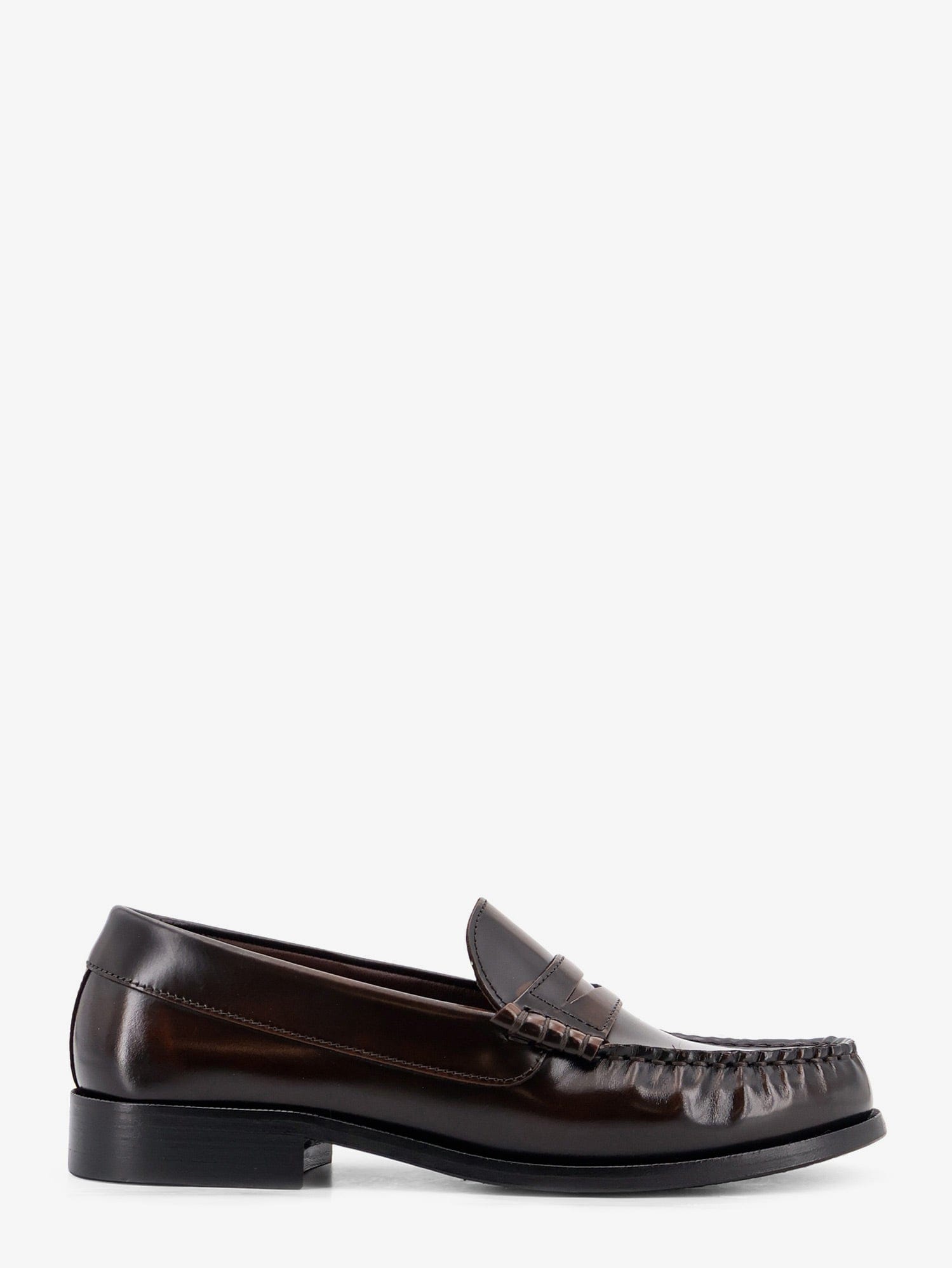 ALOHAS Leather Rivet loafers