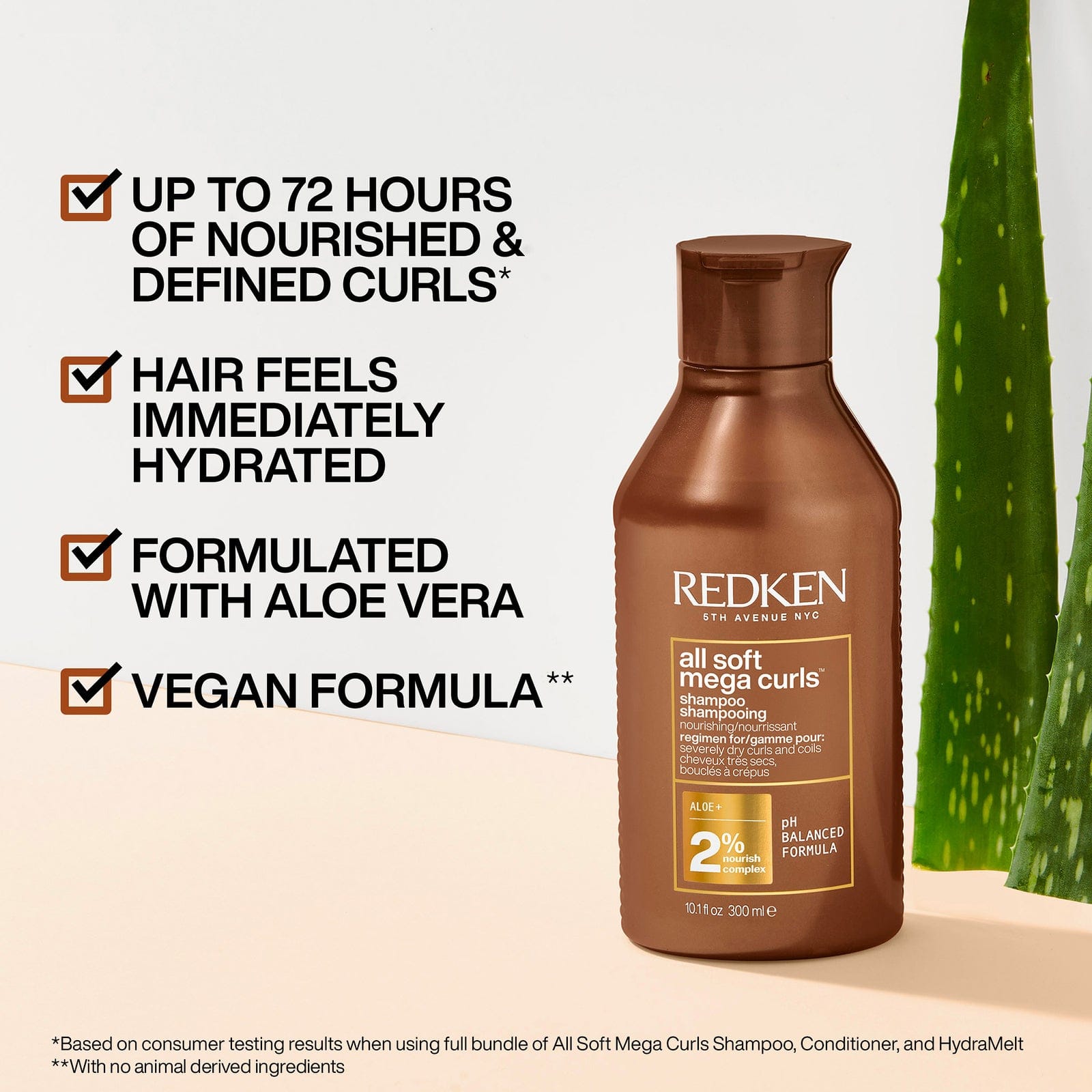 Redken All Soft Mega Curl Shampoo 300ml