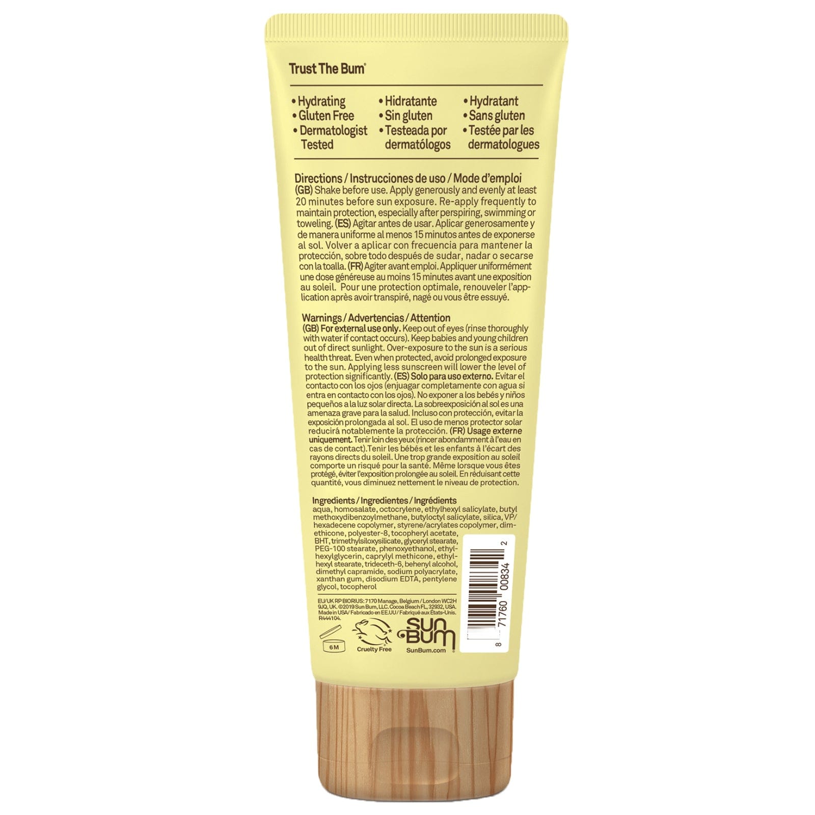 Sun Bum Sun Care Original SPF50 Sunscreen Face Lotion 88ml