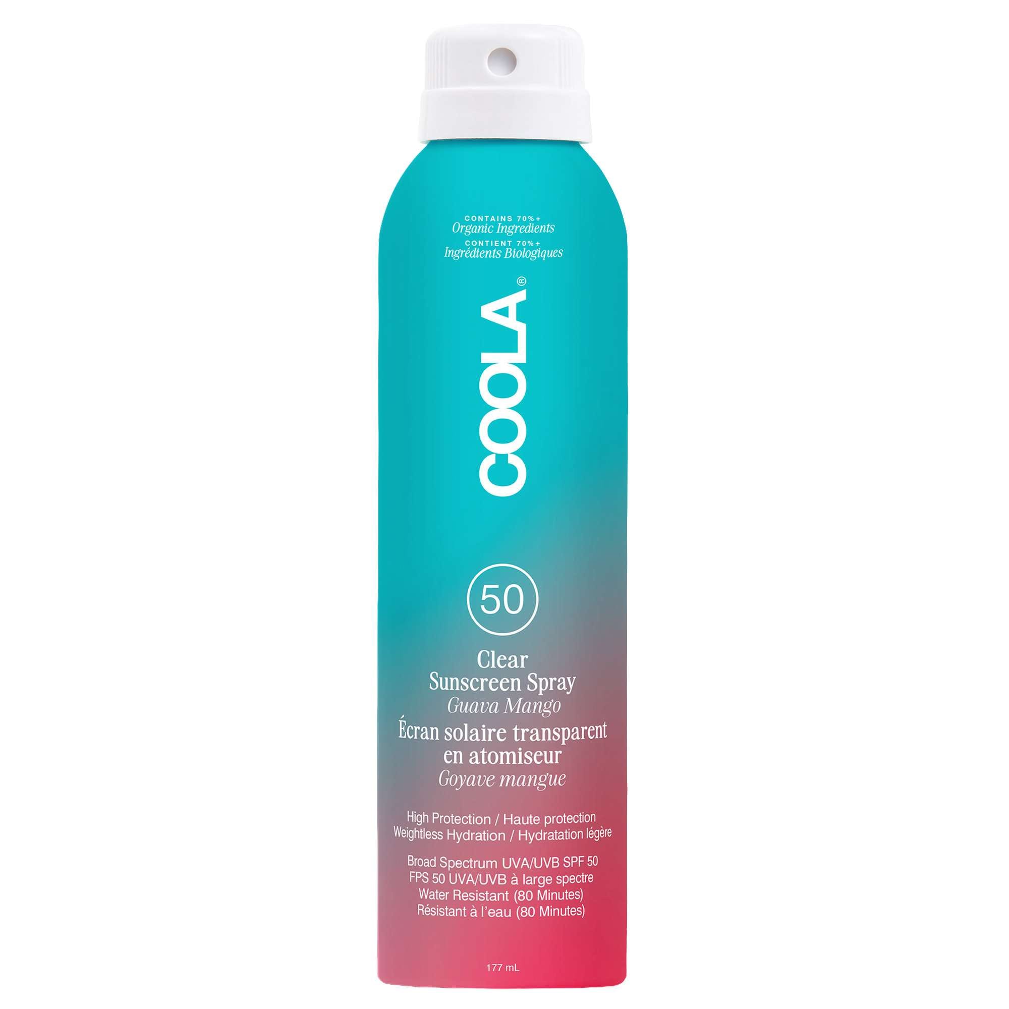 Coola Classic Body Sunscreen Spray SPF50 Guava Mango 177ml