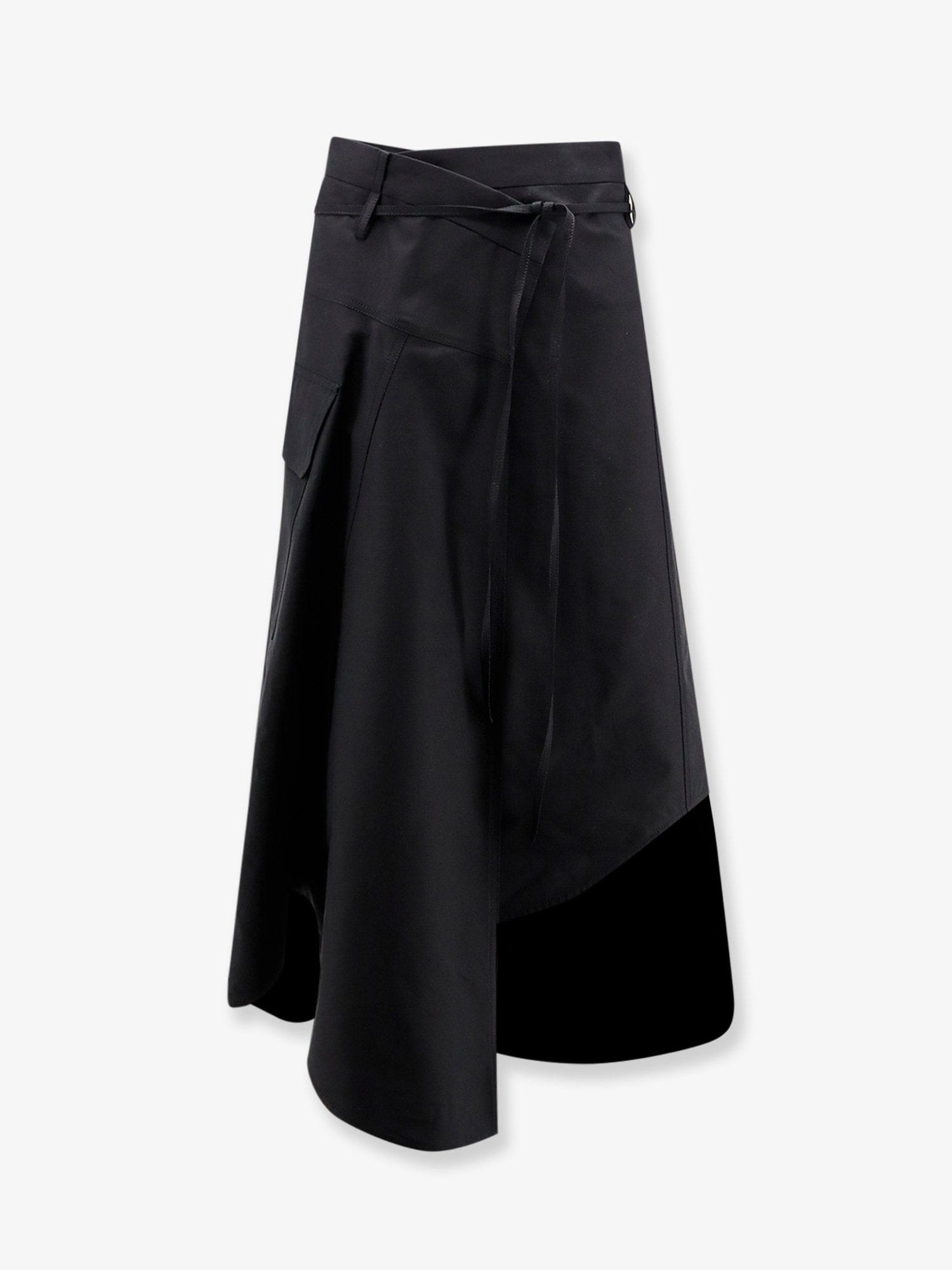 Bottega Veneta Compact cotton canvas skirt