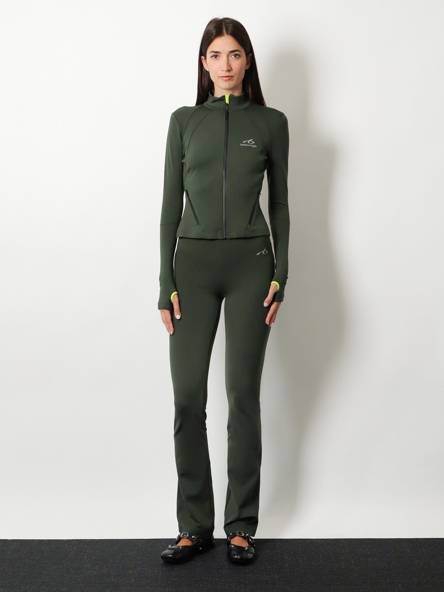 Balenciaga Techwear Flared technical fabric Leggings