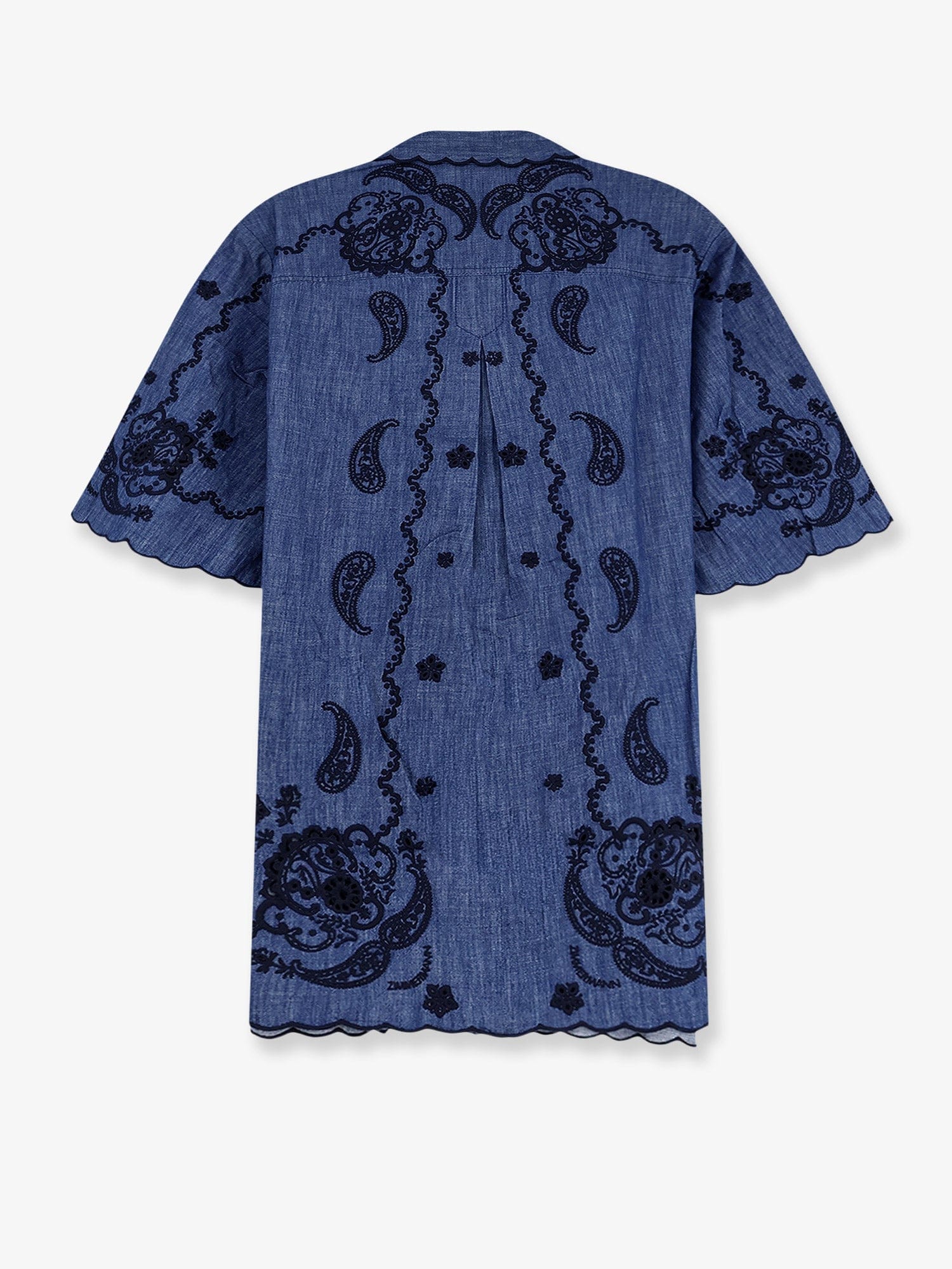 ZIMMERMANN Aster denim mini dress