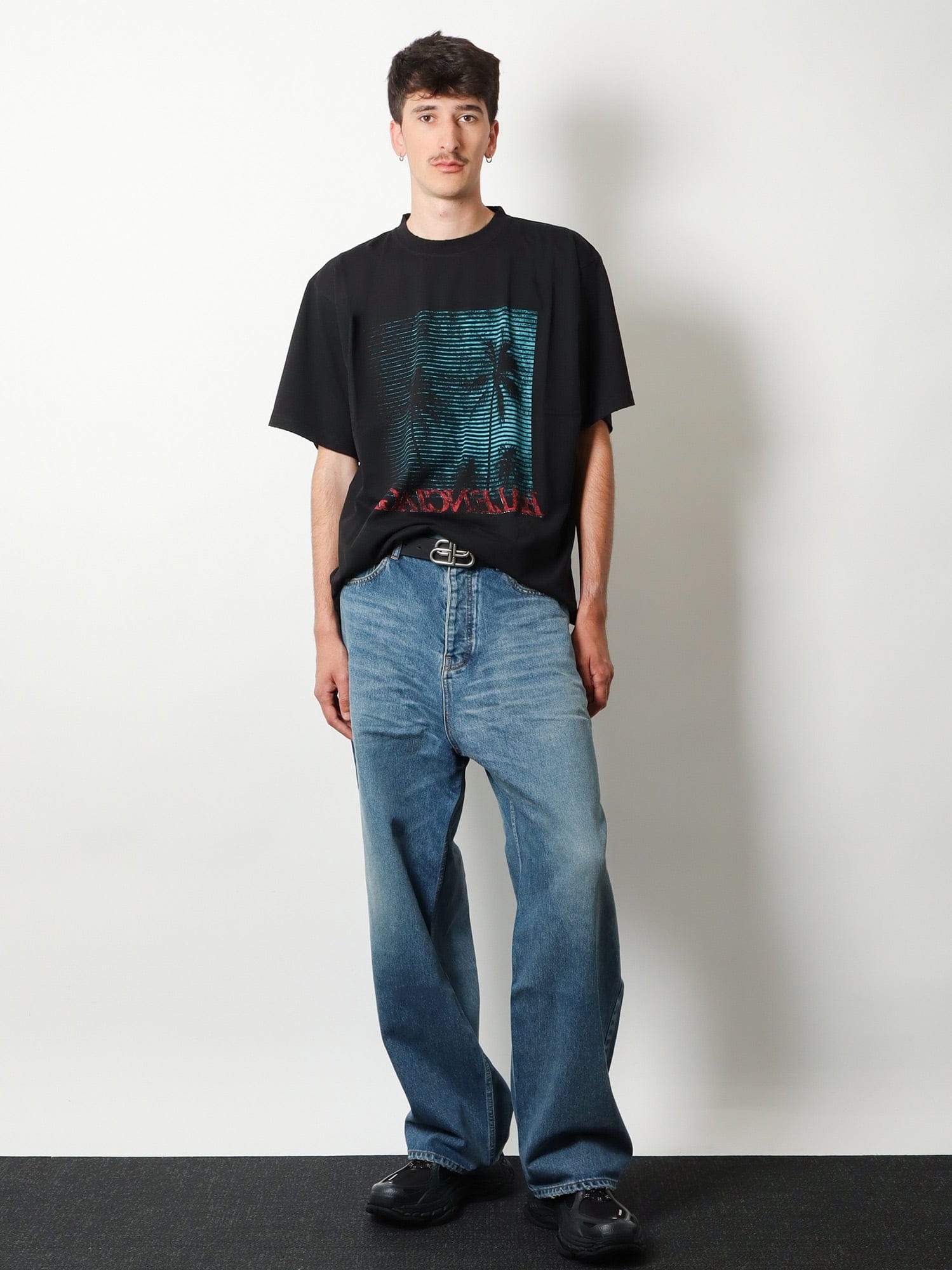 Balenciaga Cotton T-shirt with front print