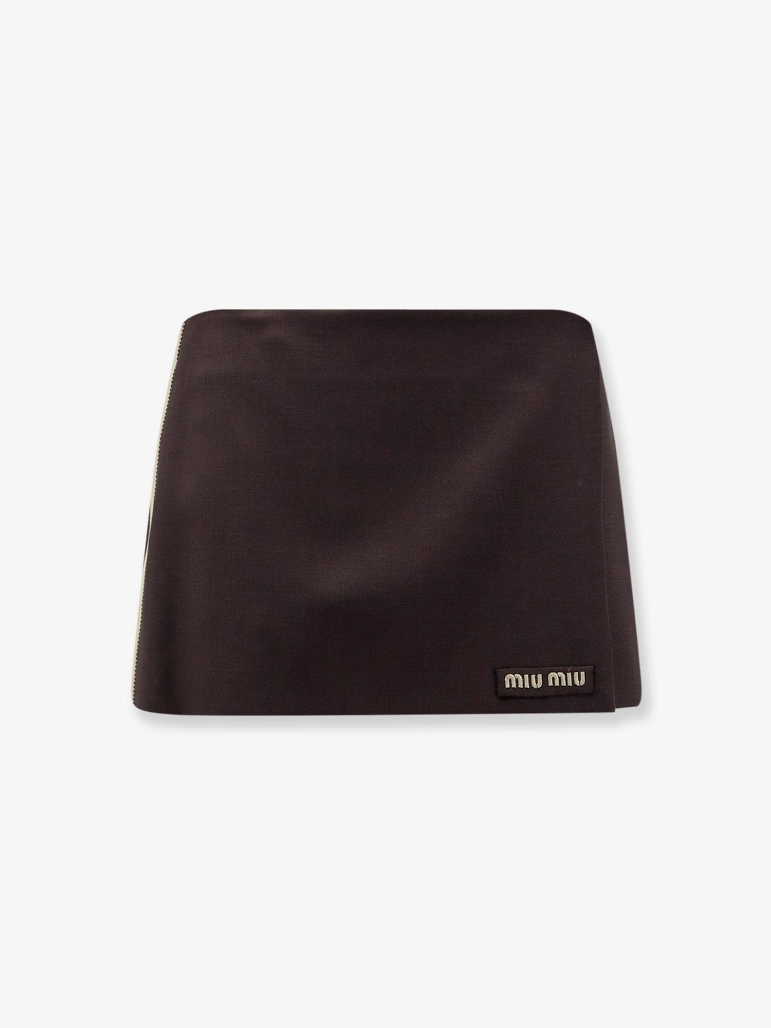 Miu Miu Mohair and virgin wool mini skirt
